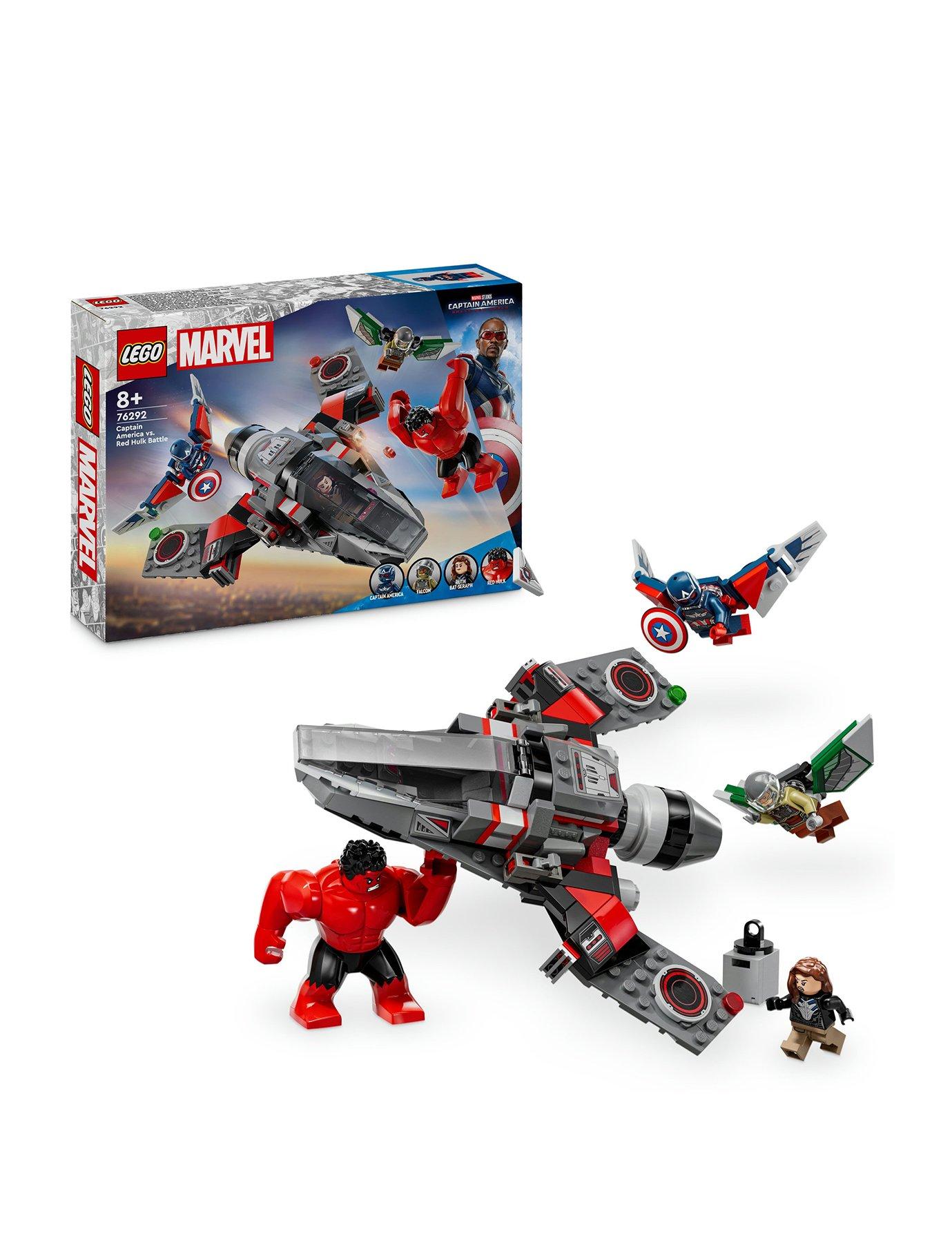 LEGO Marvel Super Heroes Captain America vs. Red Hulk Battle 76292