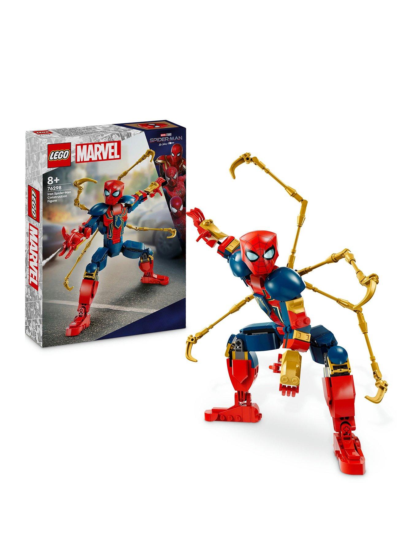 LEGO Marvel Super Heroes Iron Spider-Man Construction Figure 76298