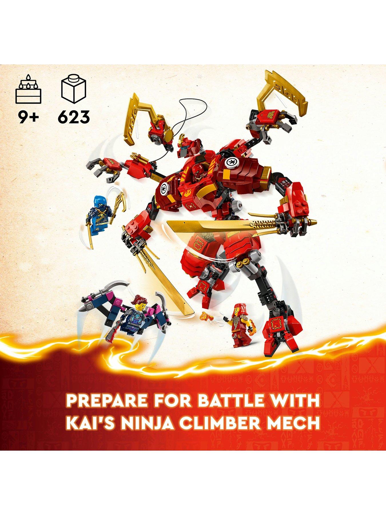  image of lego-ninjago-kairsquos-ninja-climber-mech-toy-set-71812