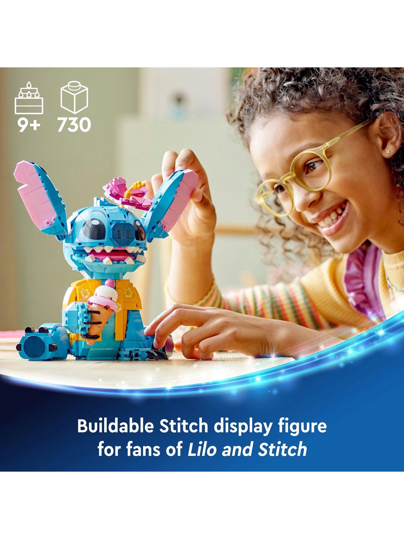 LEGO Disney 43249 Stitch Buildable Kids Toy Playset