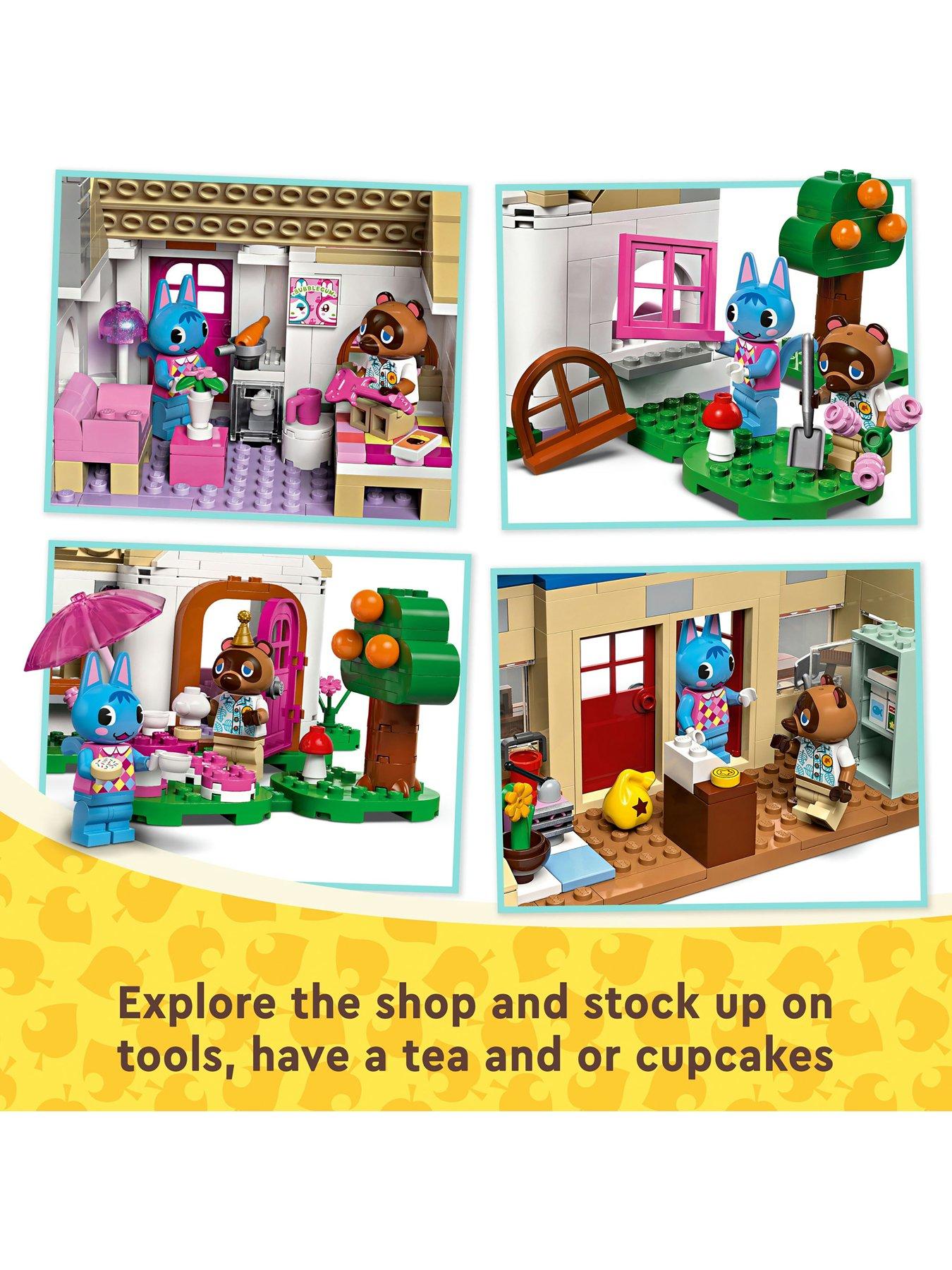  image of lego-animal-crossing-nooks-cranny-amp-rosies-house-77050