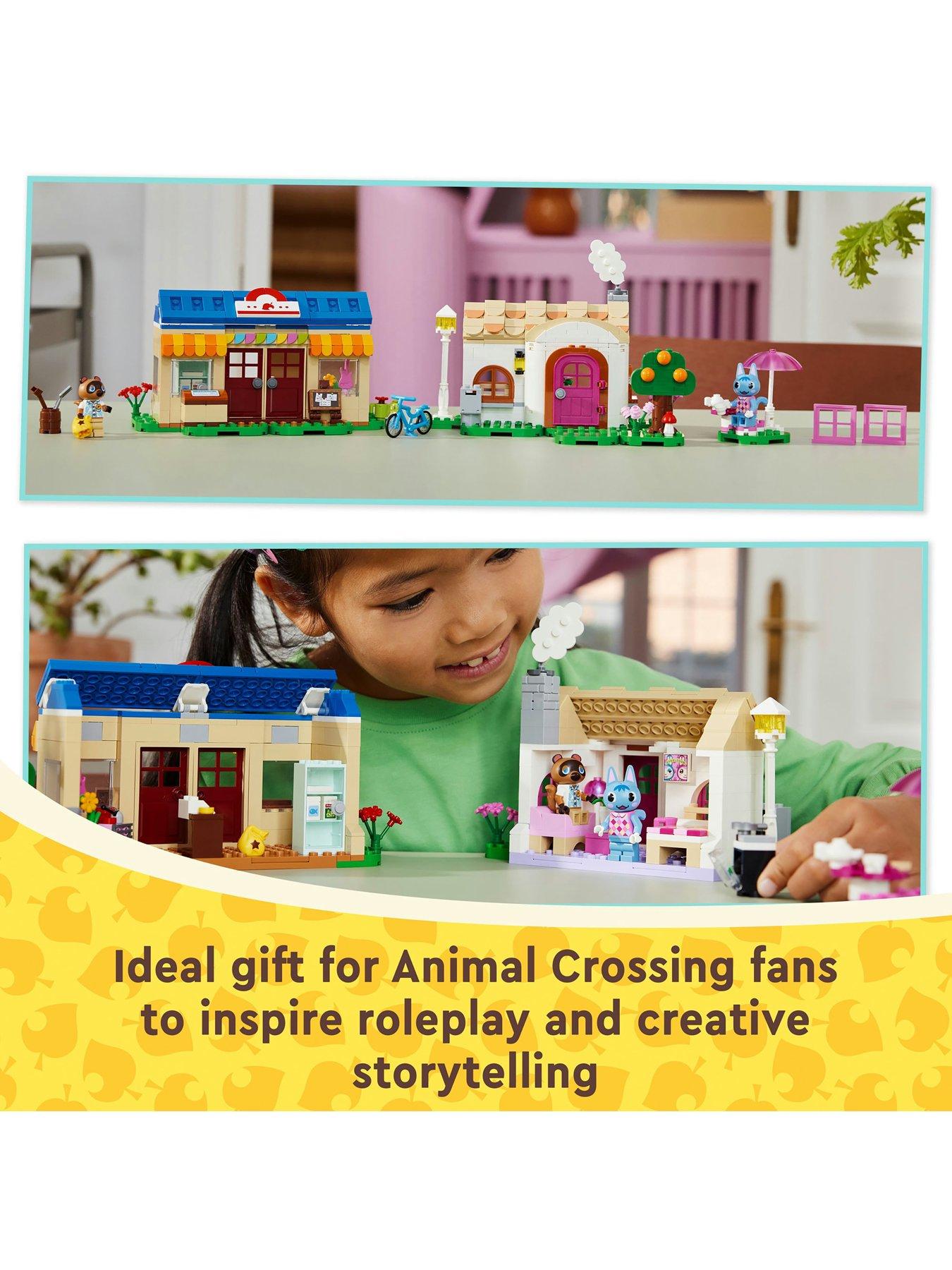  image of lego-animal-crossing-nooks-cranny-amp-rosies-house-77050