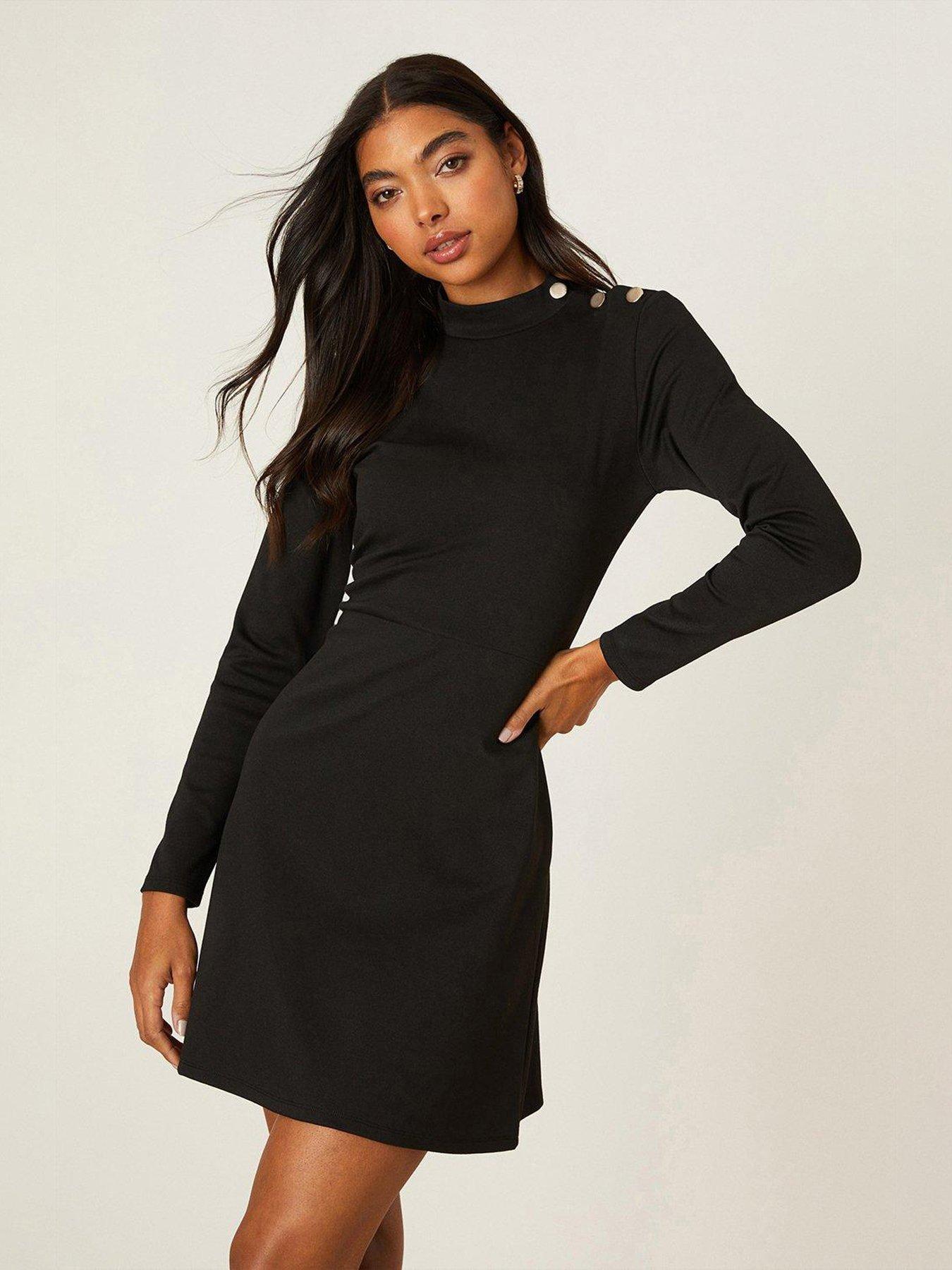 Dorothy perkins best sale black bodycon dress