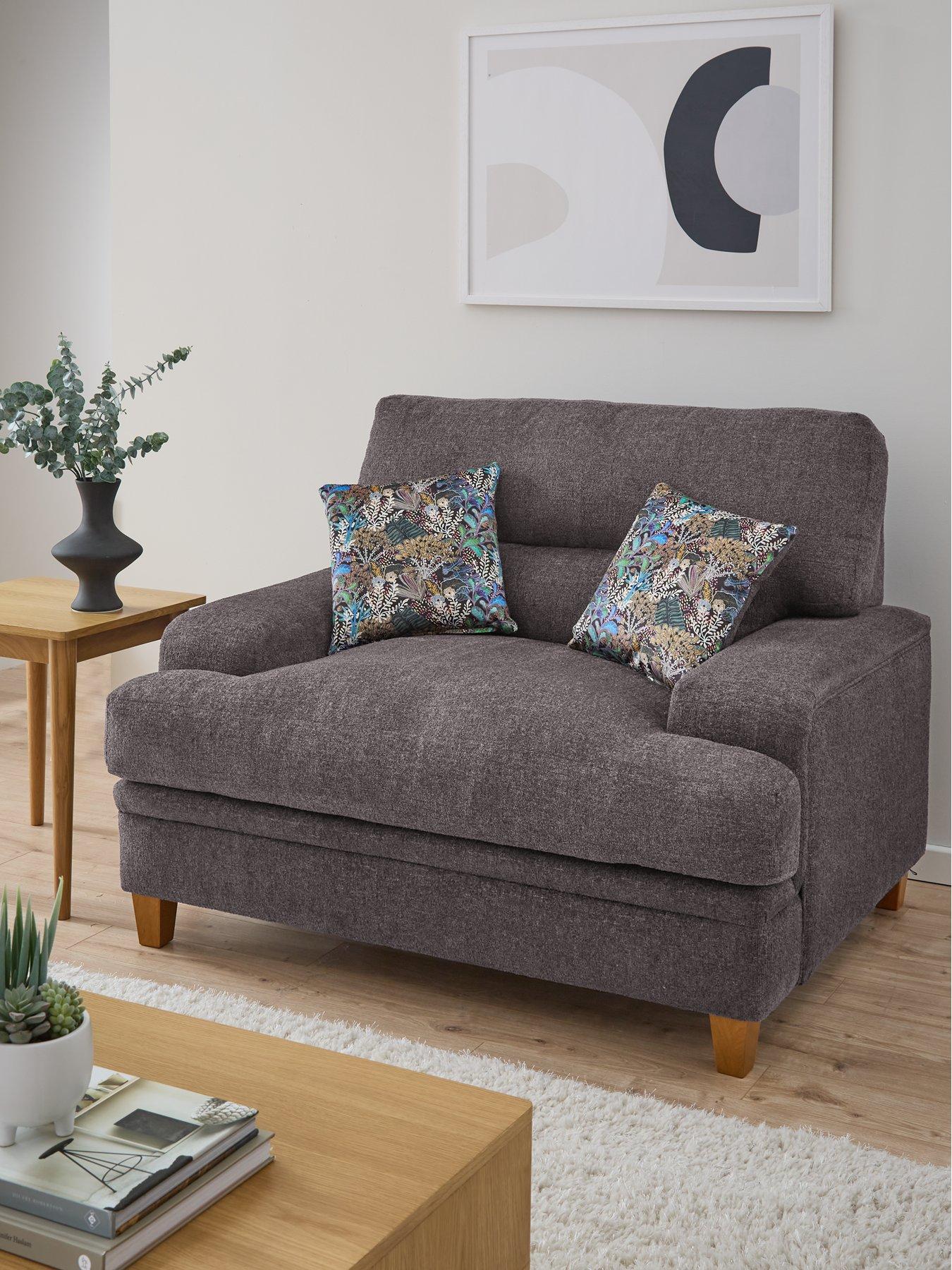 undefined Trieste Fabric Armchair - Made to order in the UK