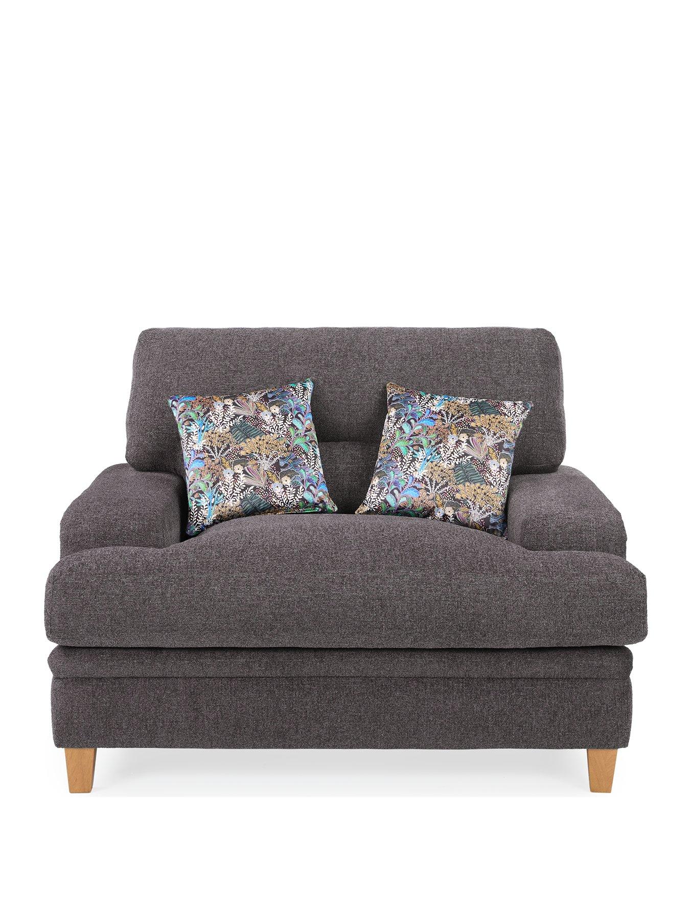 Image 2 of 6 of Very Home Trieste Fabric Armchair&nbsp;- Made to order in the UK