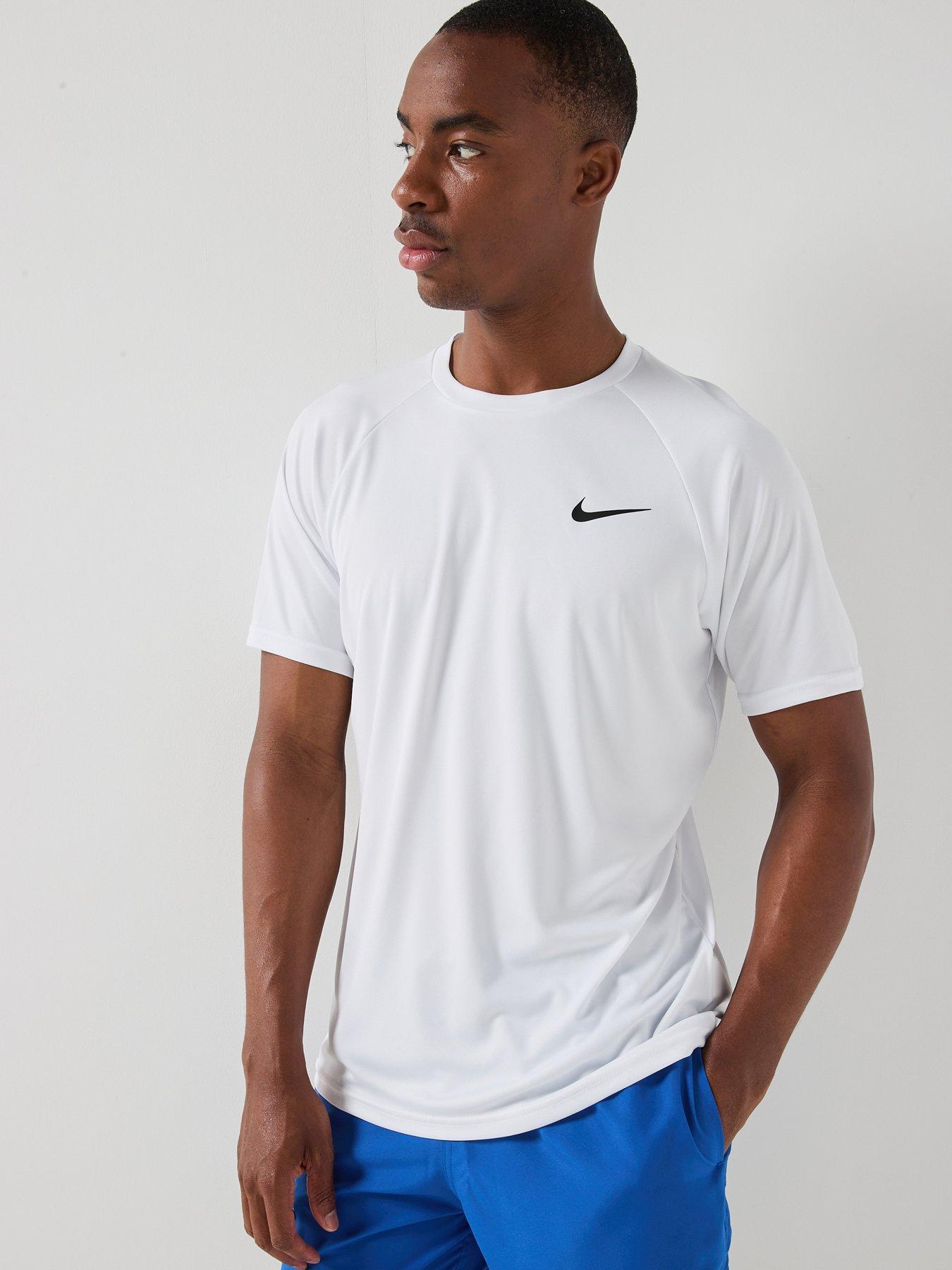 Nike Mens Short Sleeve Hydroguard T Shirt - White
