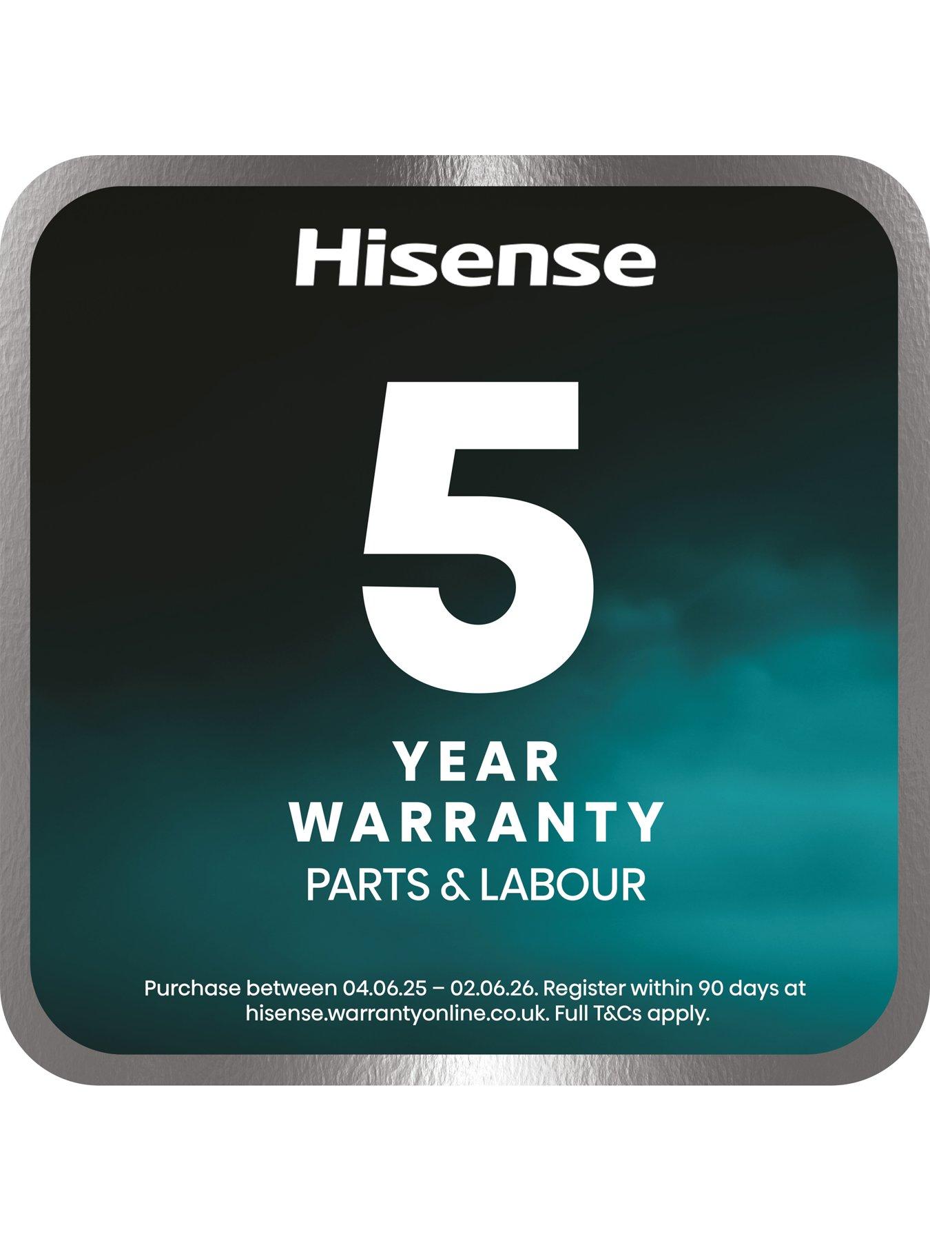 Image 7 of 7 of Hisense Hi6 BlackLine BIM325GI63DBGUK Built-In 25L Solo Microwave with Grill - Jet&nbsp;Black
