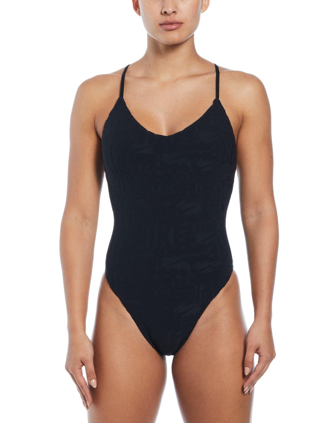 Nike Women's Retro Flow Icon Terry One Piece-Black