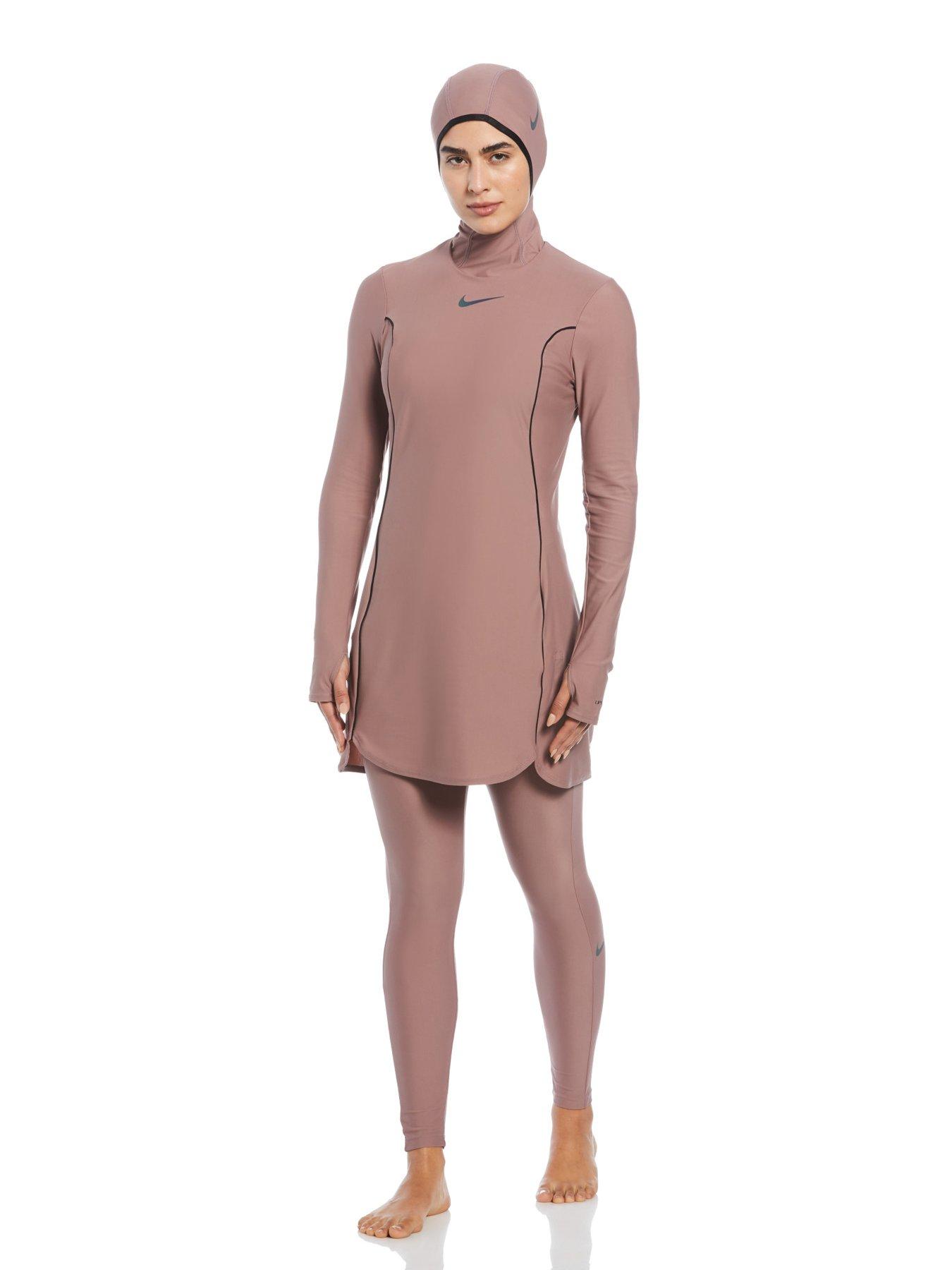 undefined Womens Victory Essentials Modesty Swim - Brown