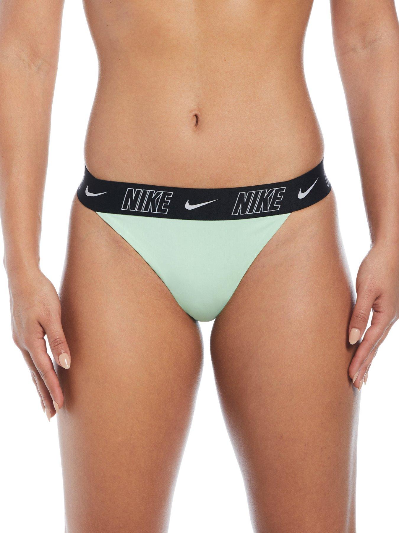 undefined Women's Fusion Logo Tape Fitness Banded Bottom-Green