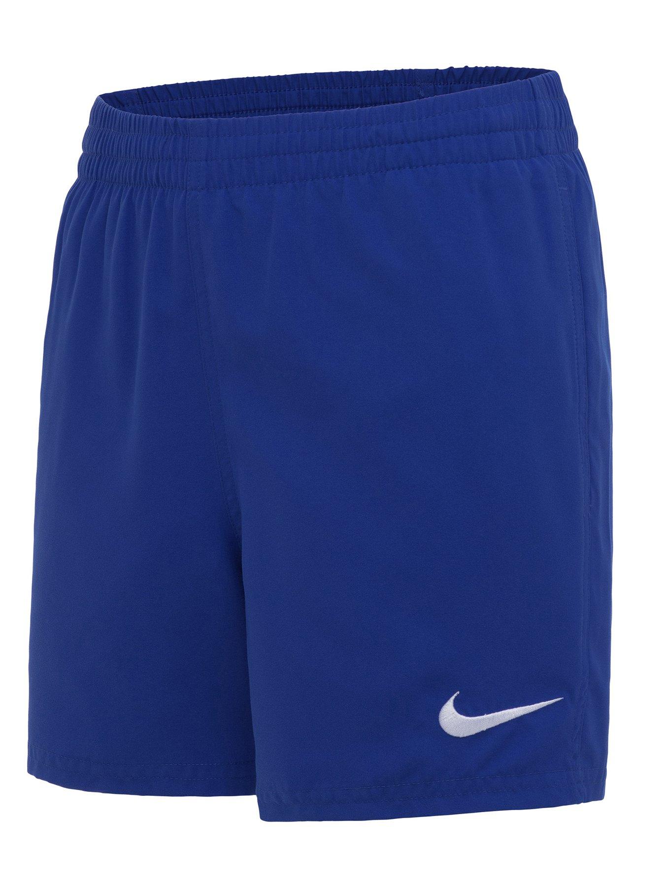 Image 1 of 3 of Nike Essential Lap Boy's Core 4inch Volley Swim Shorts -&nbsp;Blue