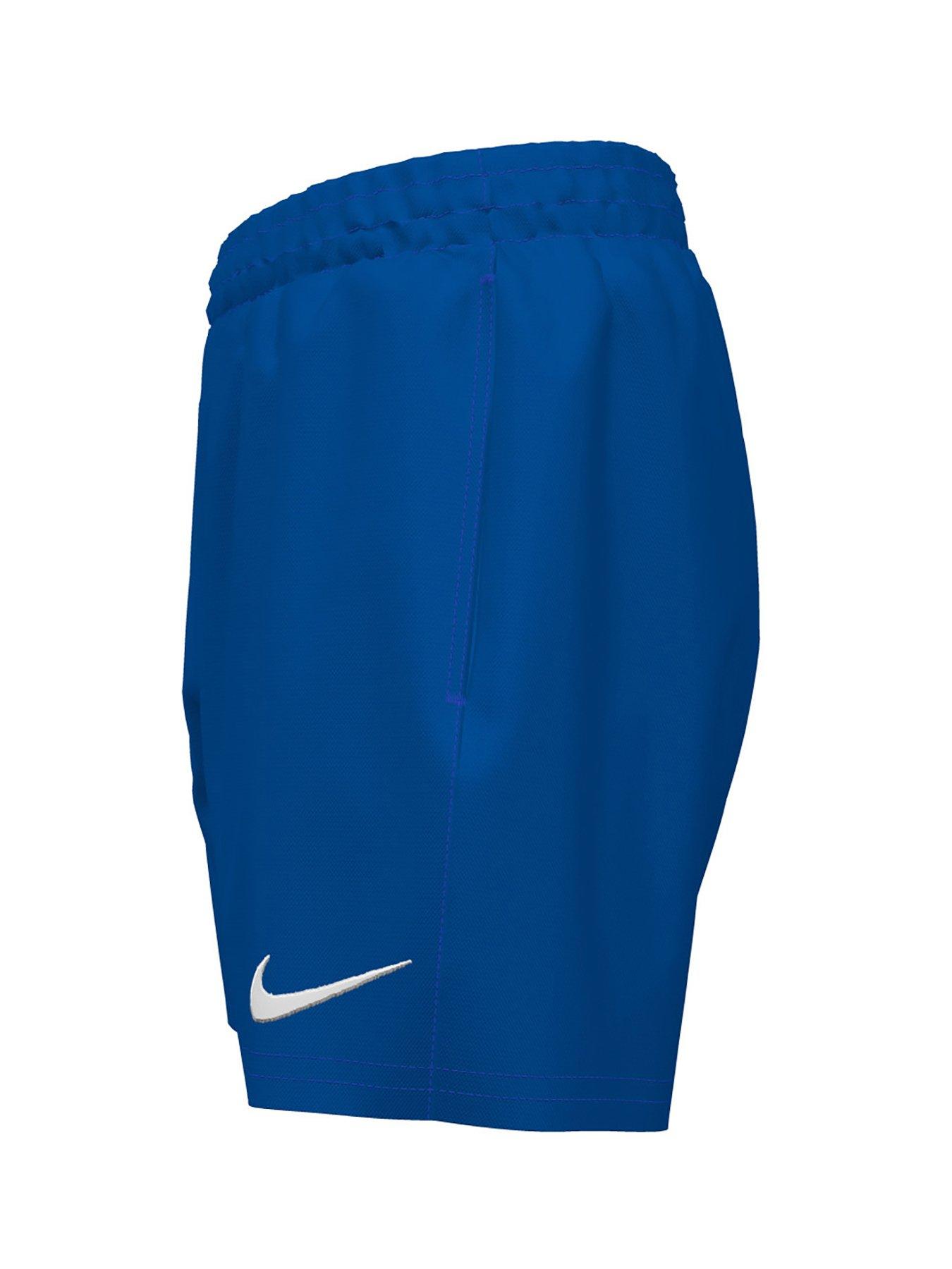 Image 3 of 3 of Nike Essential Lap Boy's Core 4inch Volley Swim Shorts -&nbsp;Blue