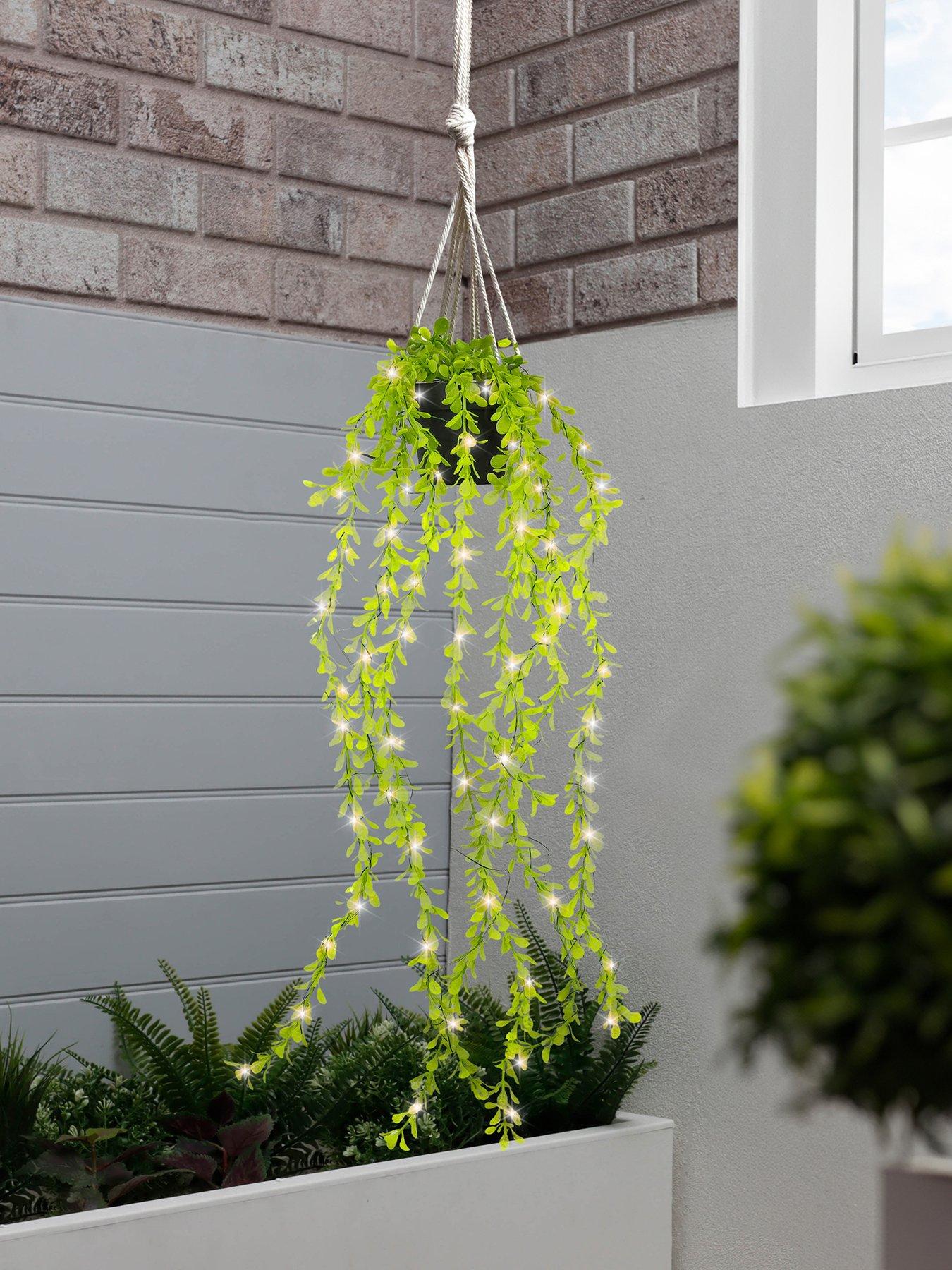 undefined Solar Hanging Branches with Pot