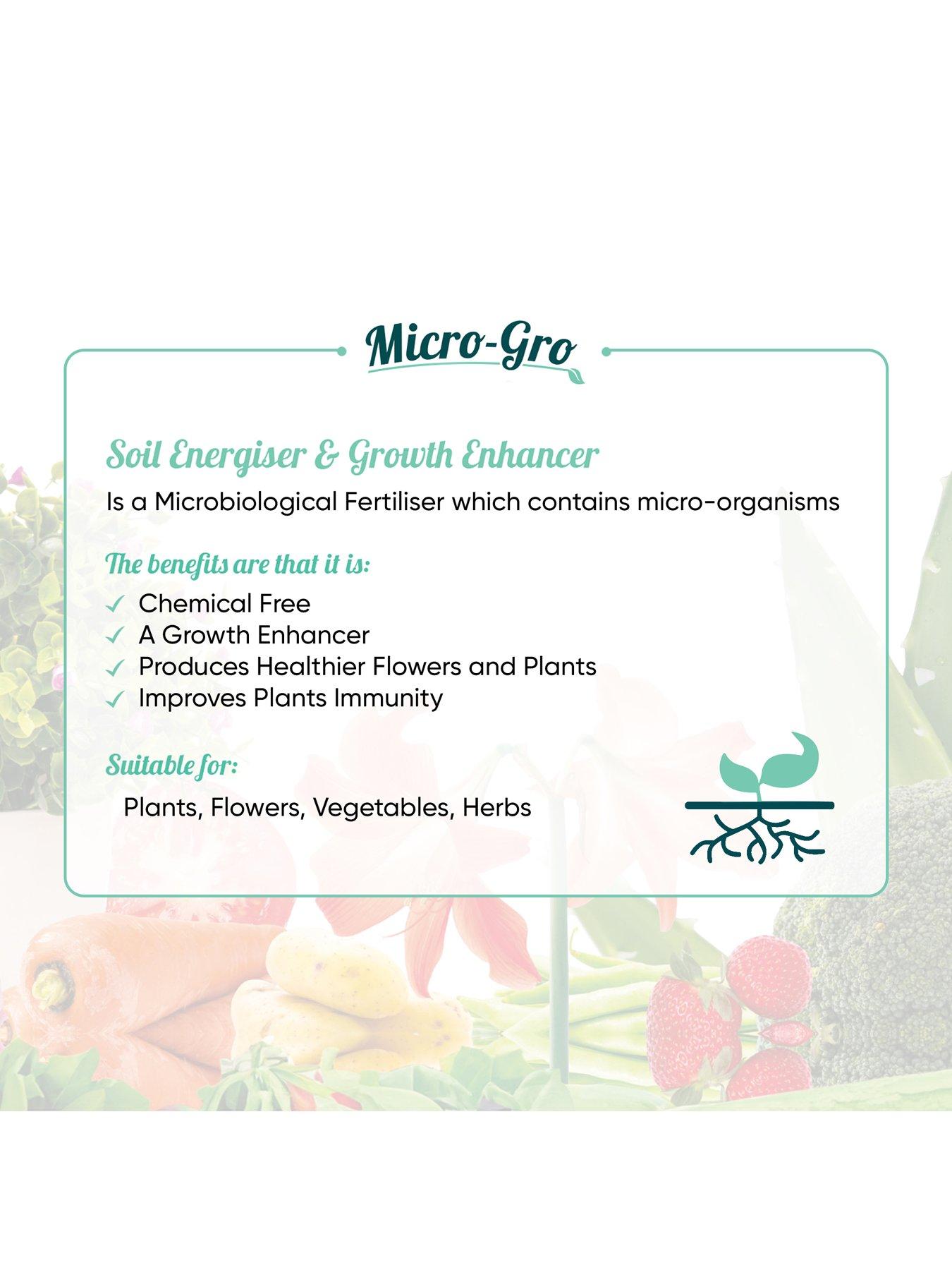 Image 4 of 7 of Streetwize Micro-Gro - Indoor Microbiological Fertilizer Including 1x&nbsp;Self Watering Plant Pot