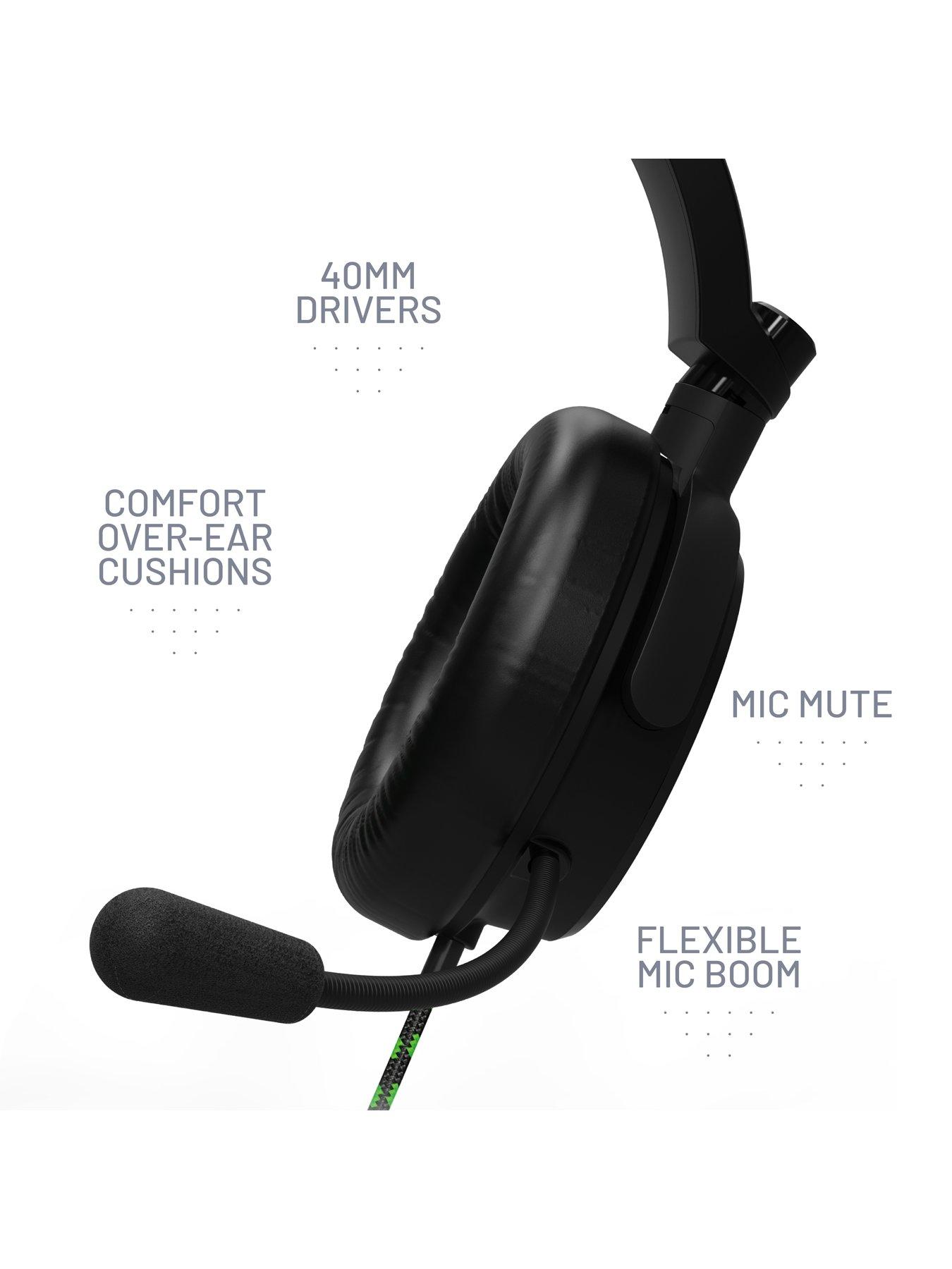 Image 5 of 5 of Stealth Gaming Headset for XBOX, PS4/PS5, Switch, PC - Black & Green