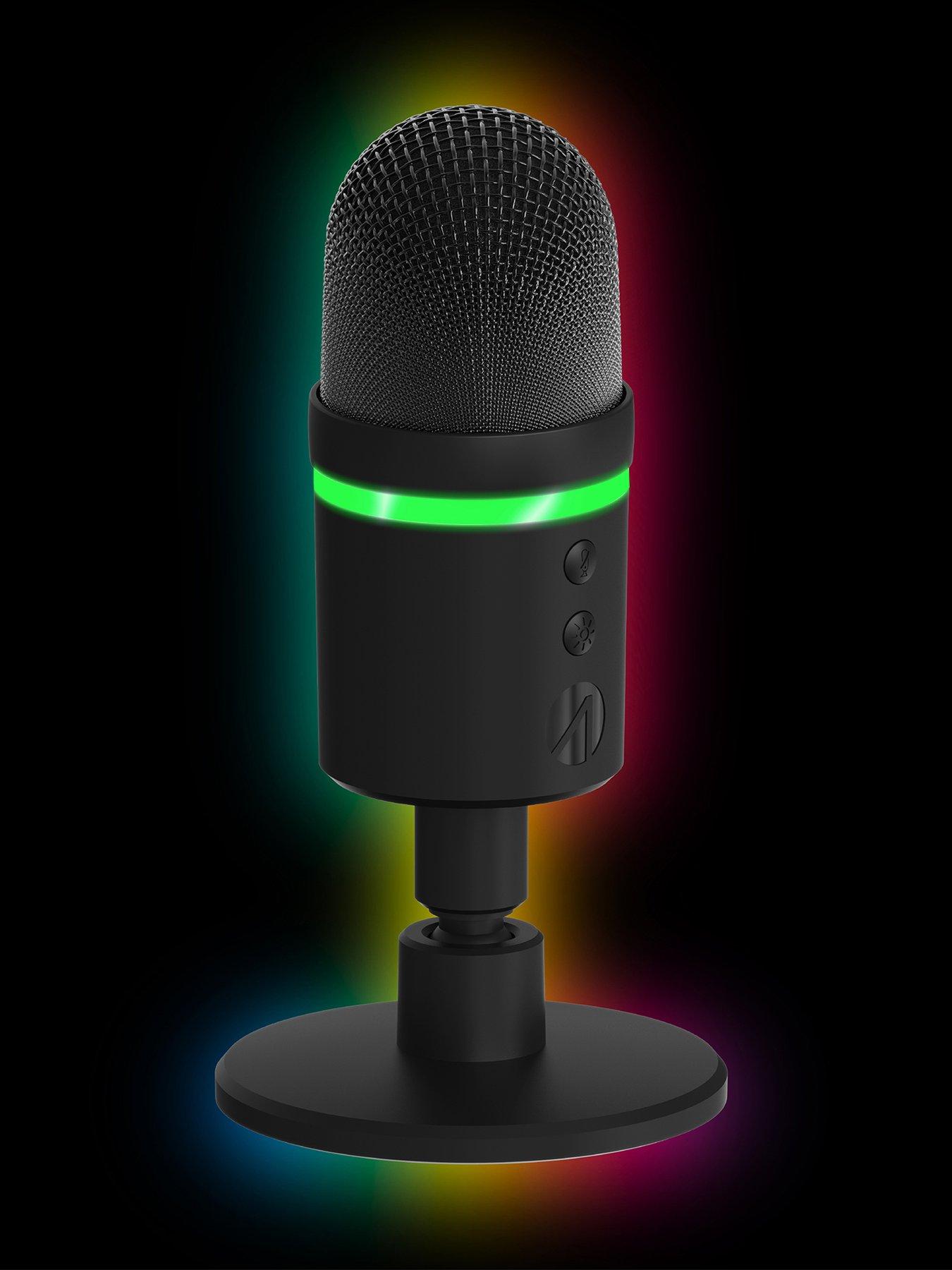  image of stealth-light-up-led-usb-streaming-mic-black