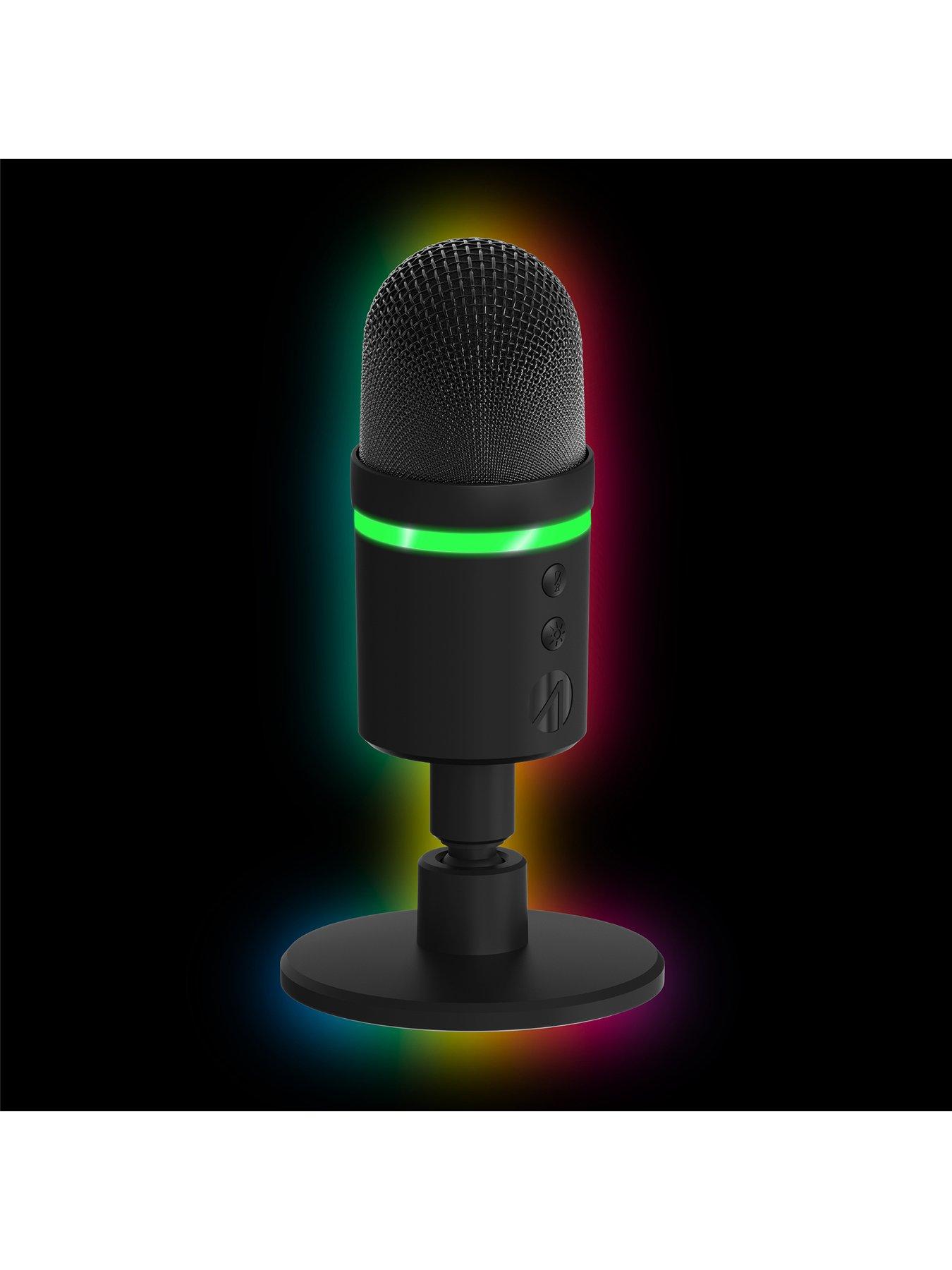  image of stealth-light-up-led-usb-streaming-mic-black