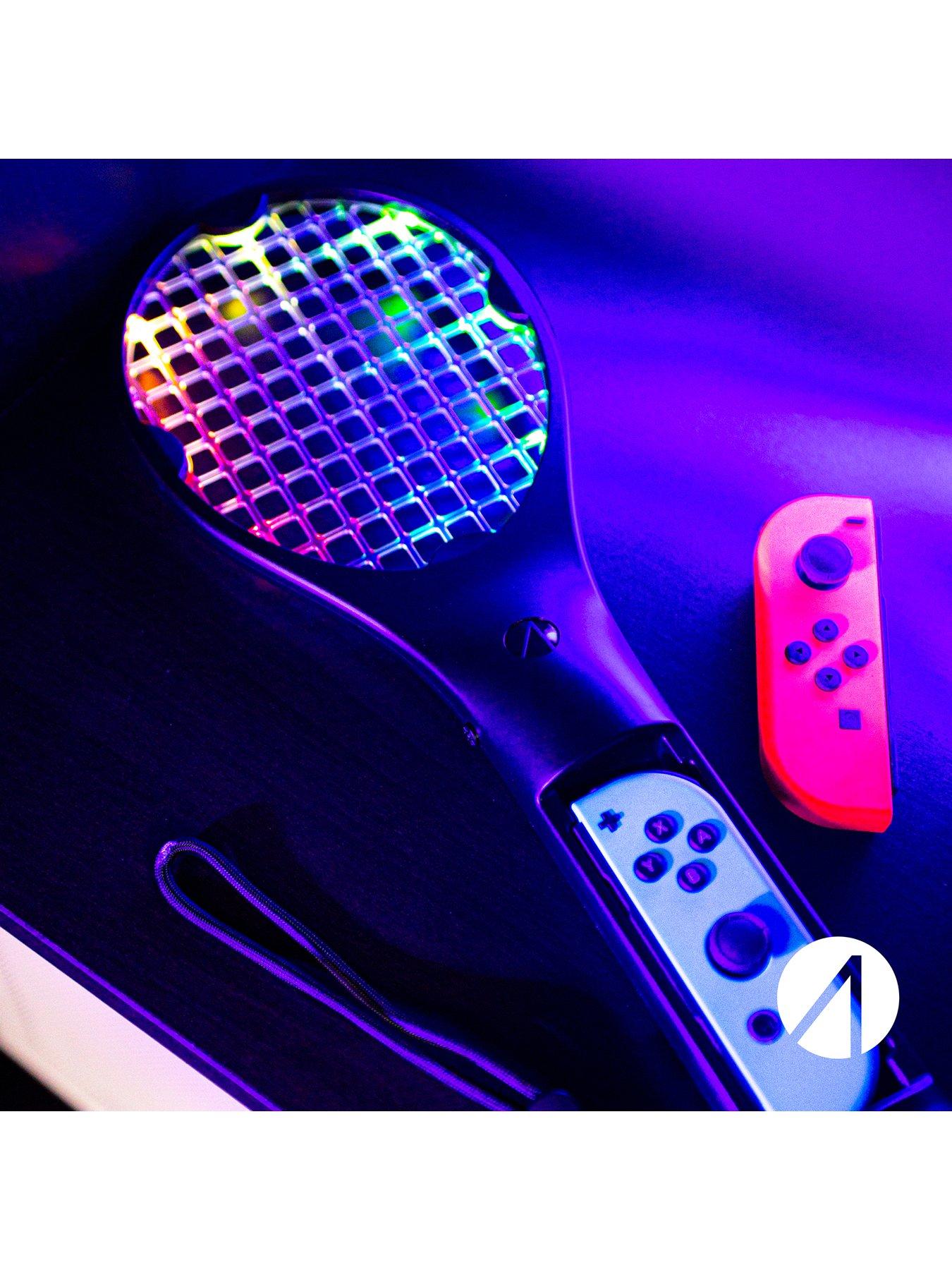 Image 7 of 7 of Stealth Joy-Con Light-Up Tennis Rackets Switch &amp; Switch OLED - Twin Pack