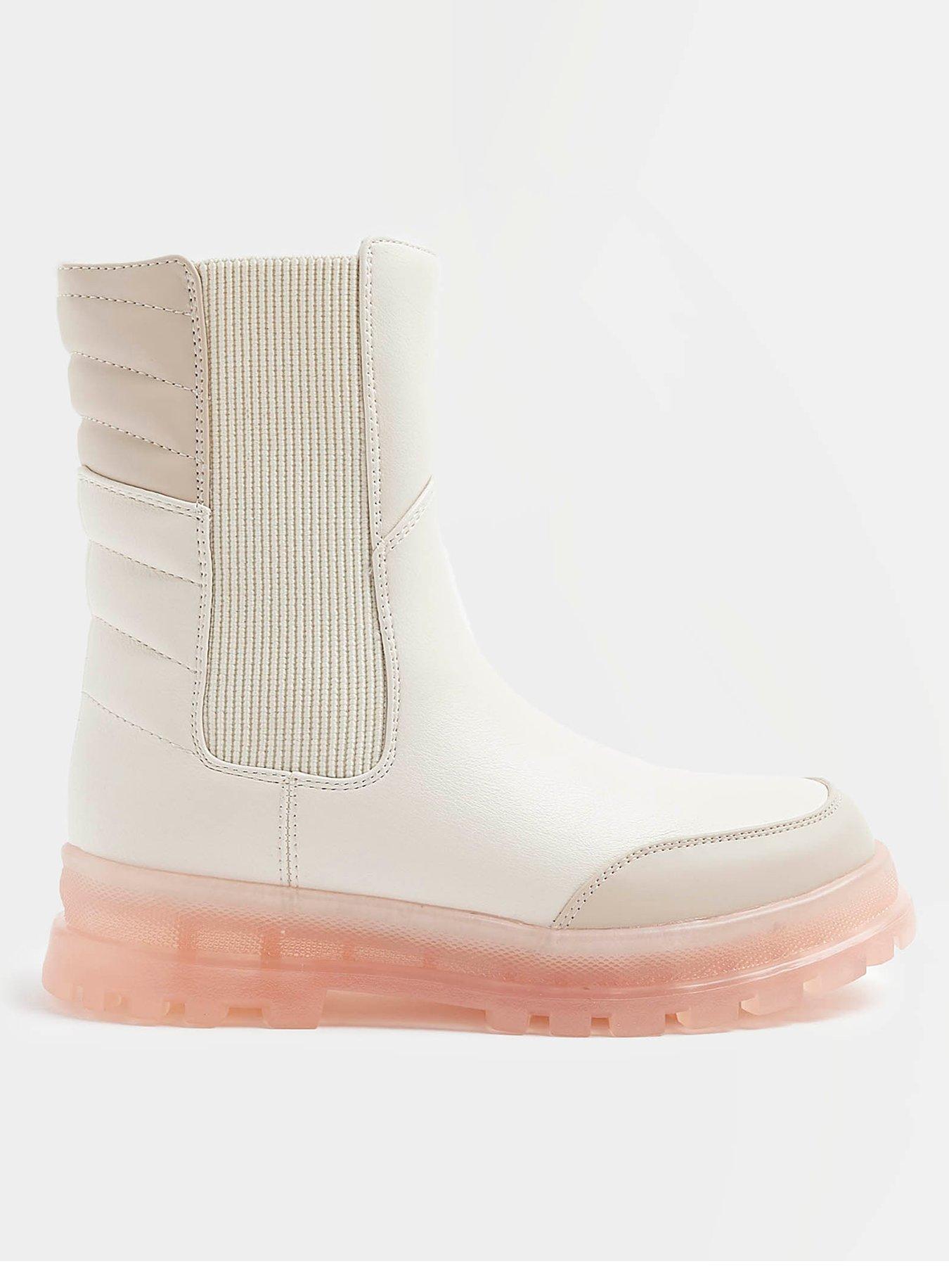 River island snow boots outlet