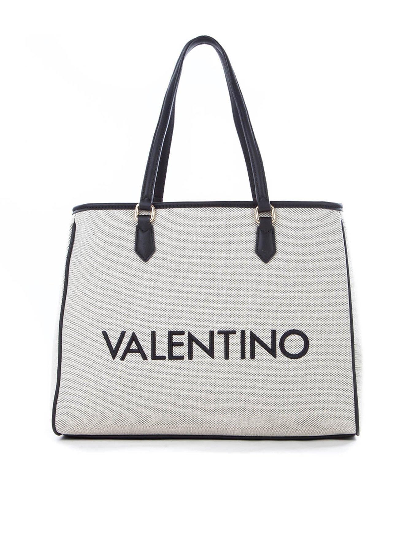 Valentino by mario valentino tumbled black soft tote clearance bag in black