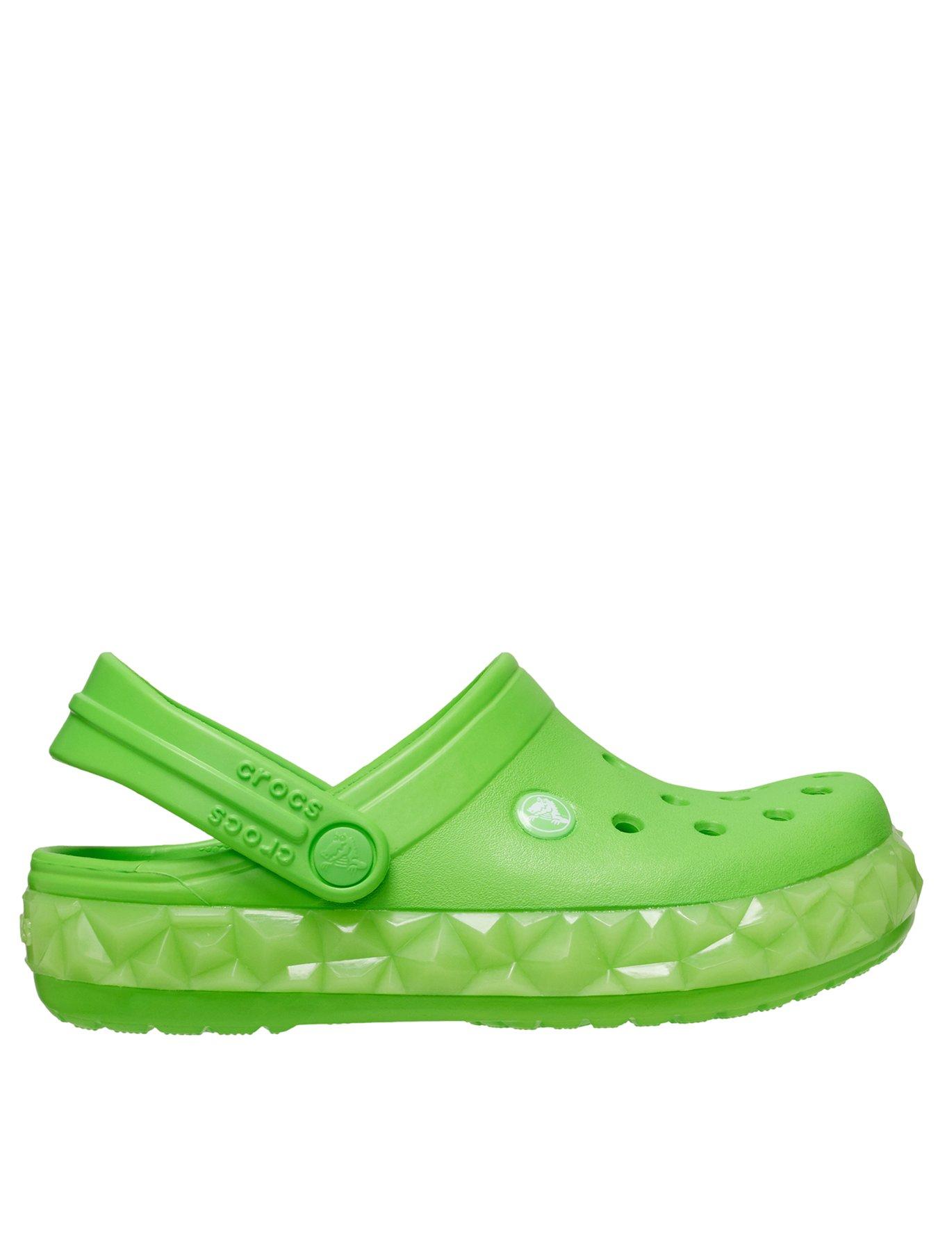 Lime crocs deals