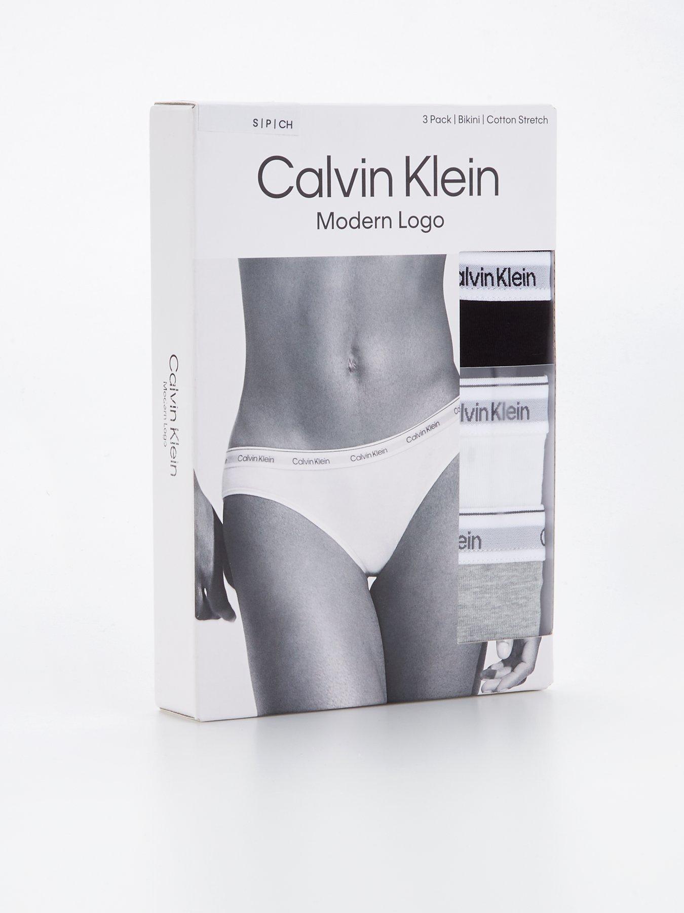Image 5 of 5 of Calvin Klein Icon Logo 3 Pack Briefs - Multi