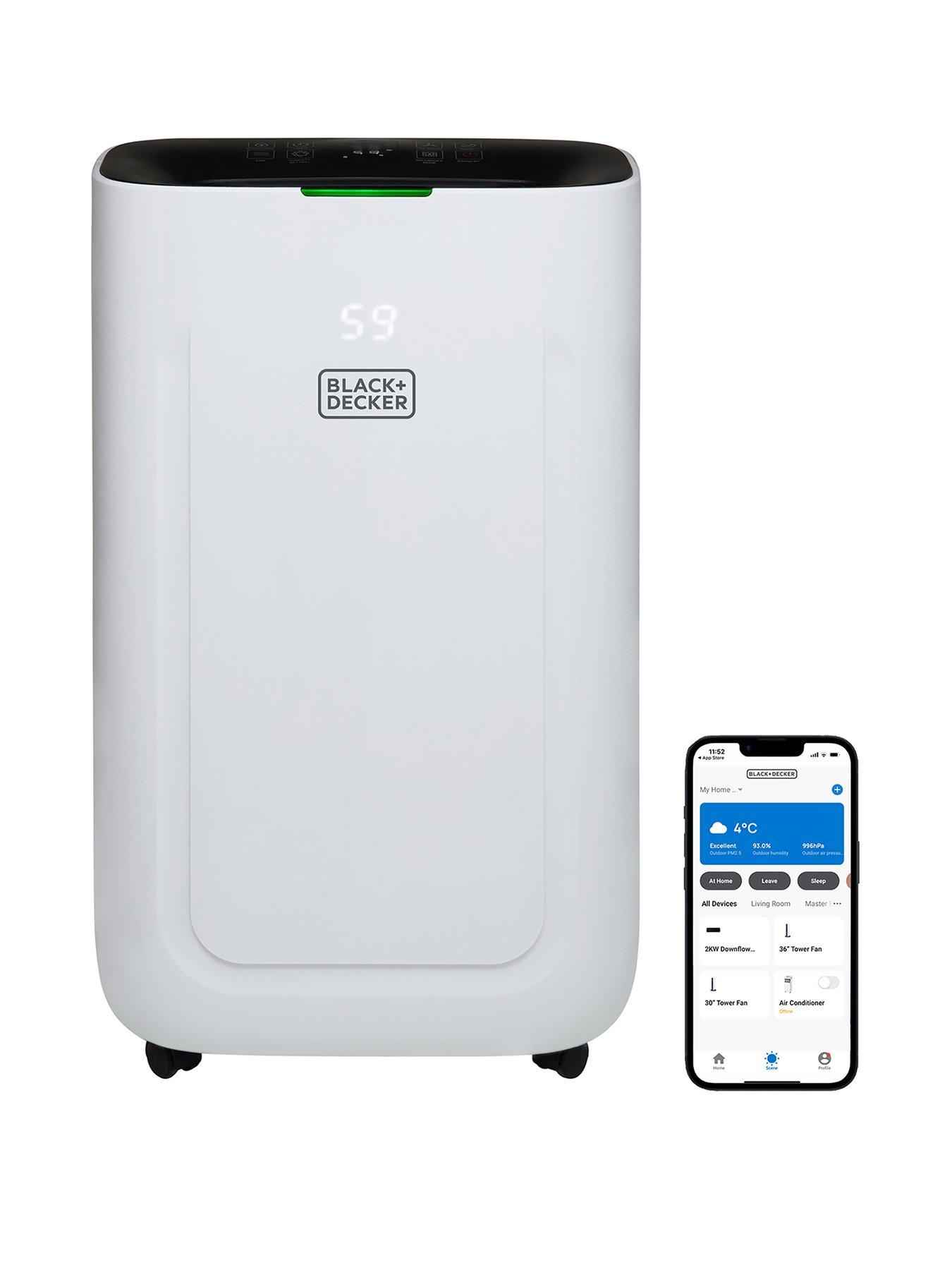 front image of black-decker-bxeh60014gb-20l-smart-dehumidifier-4-modes-quiet-65l-water-tank-24-hour-timer-white