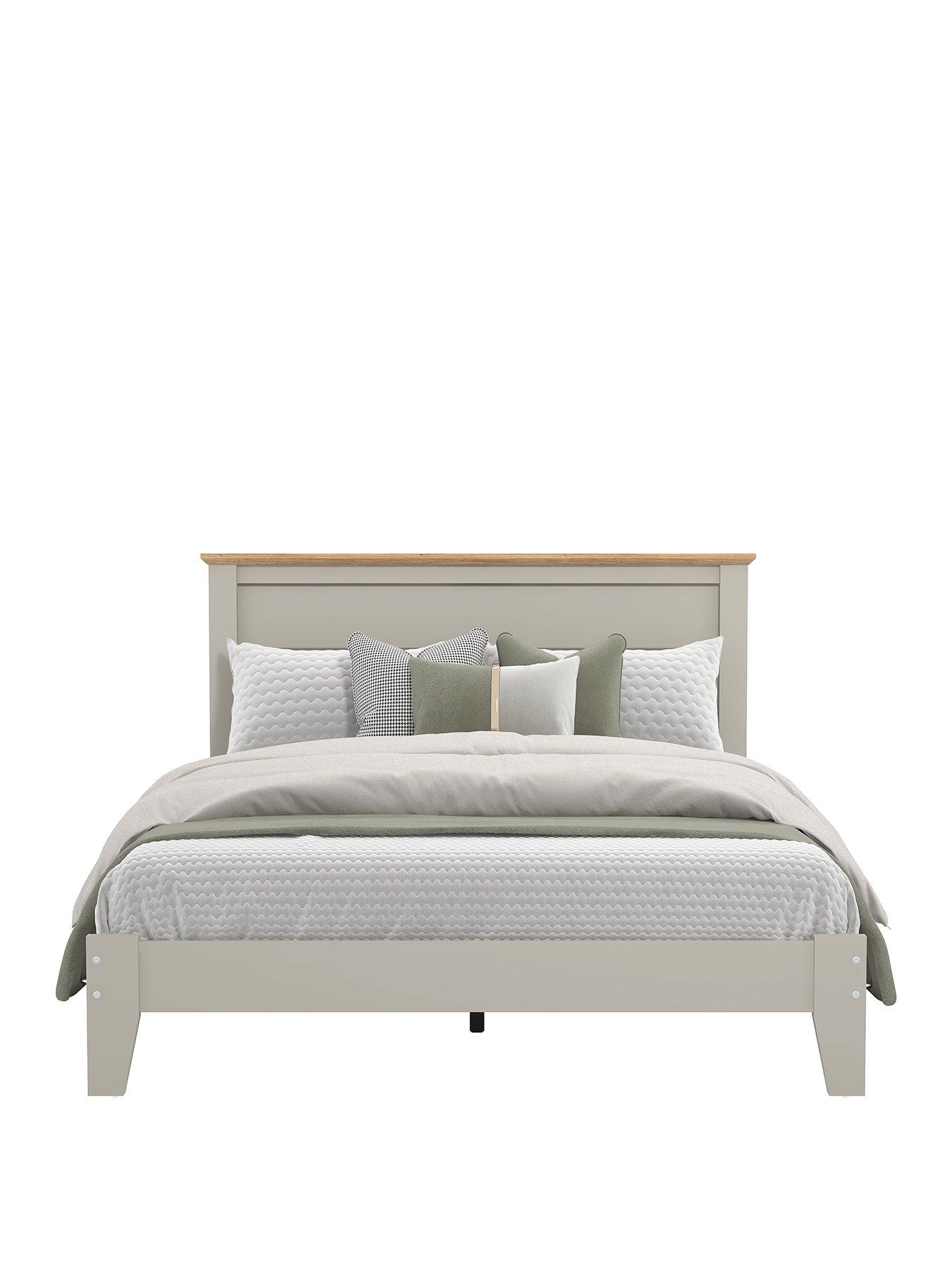 Image 2 of 7 of Very Home Atlanta&nbsp;Bed Frame with Mattress Options (Buy &amp; SAVE!) - Grey