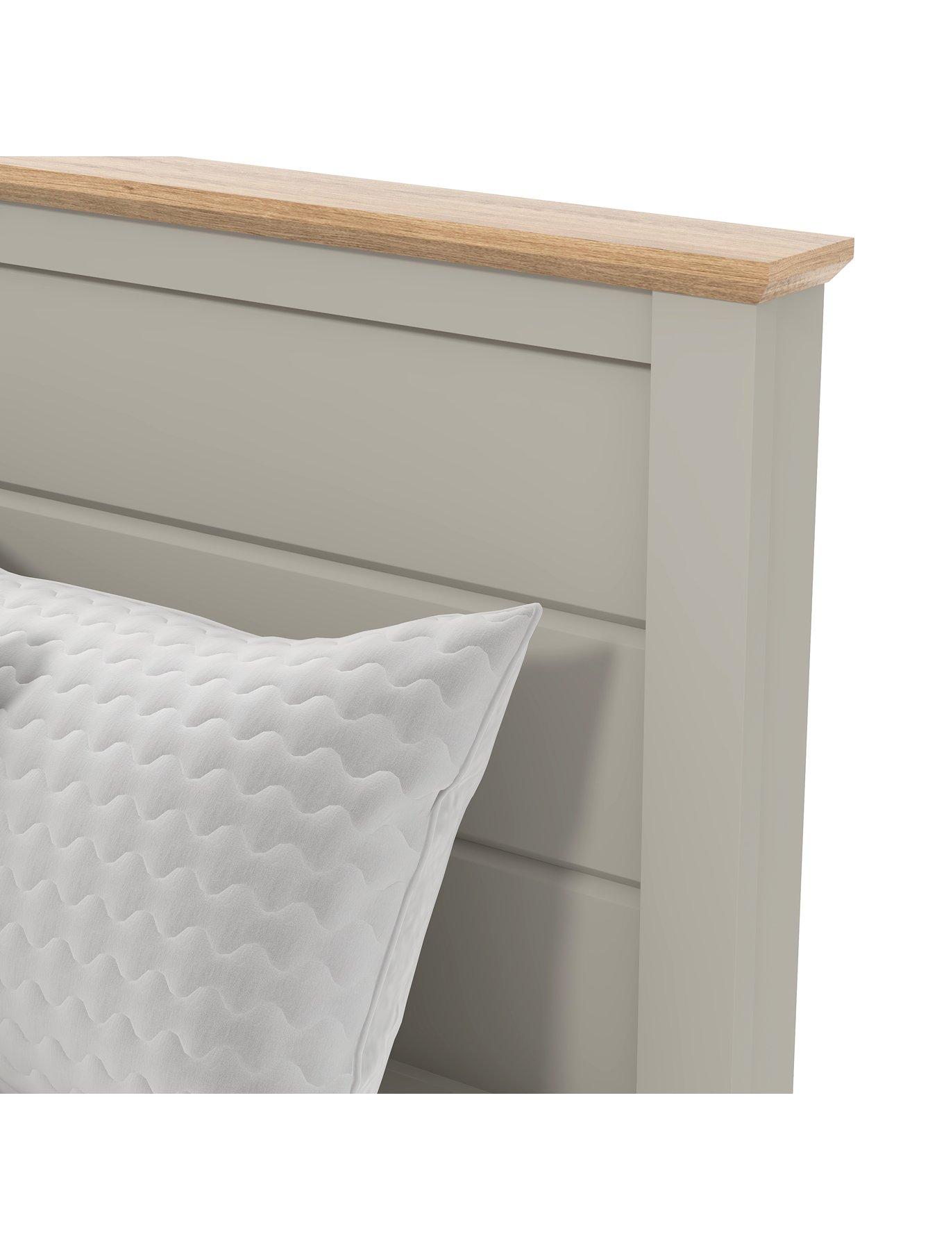Image 3 of 7 of Very Home Atlanta&nbsp;Bed Frame with Mattress Options (Buy &amp; SAVE!) - Grey