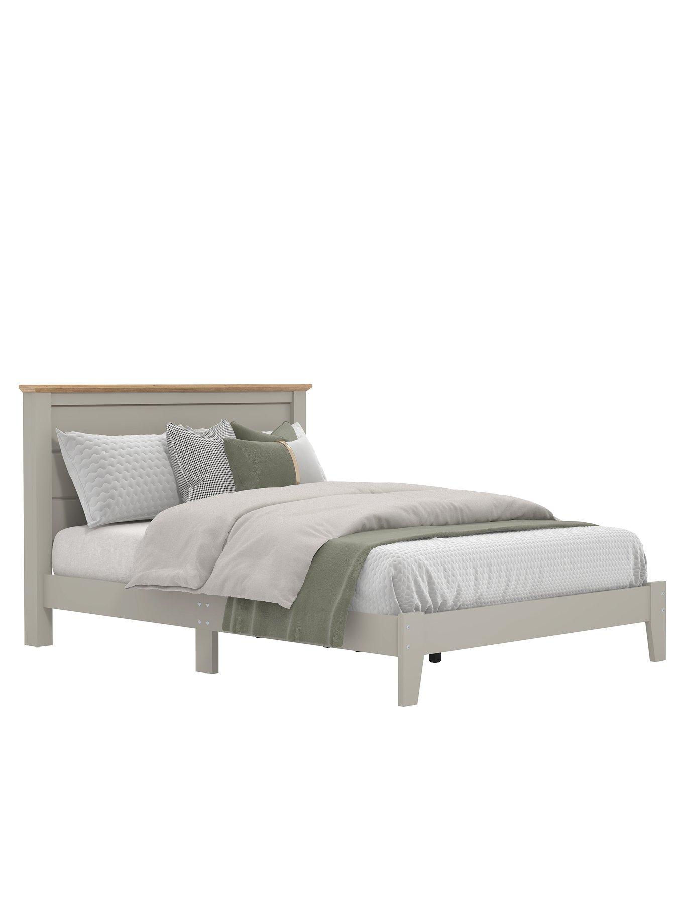 Image 6 of 7 of Very Home Atlanta&nbsp;Bed Frame with Mattress Options (Buy &amp; SAVE!) - Grey