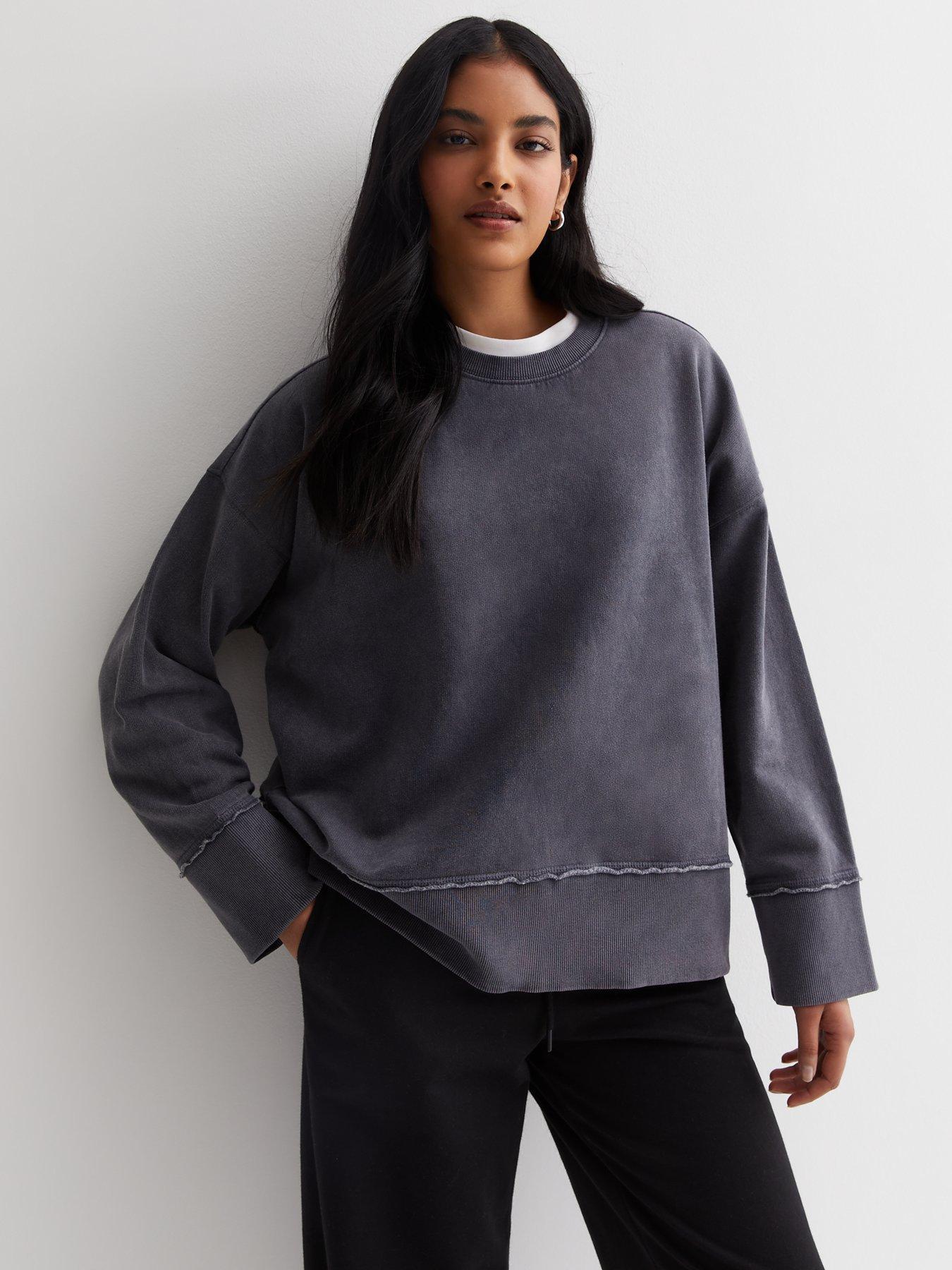 New look 2024 grey sweatshirt