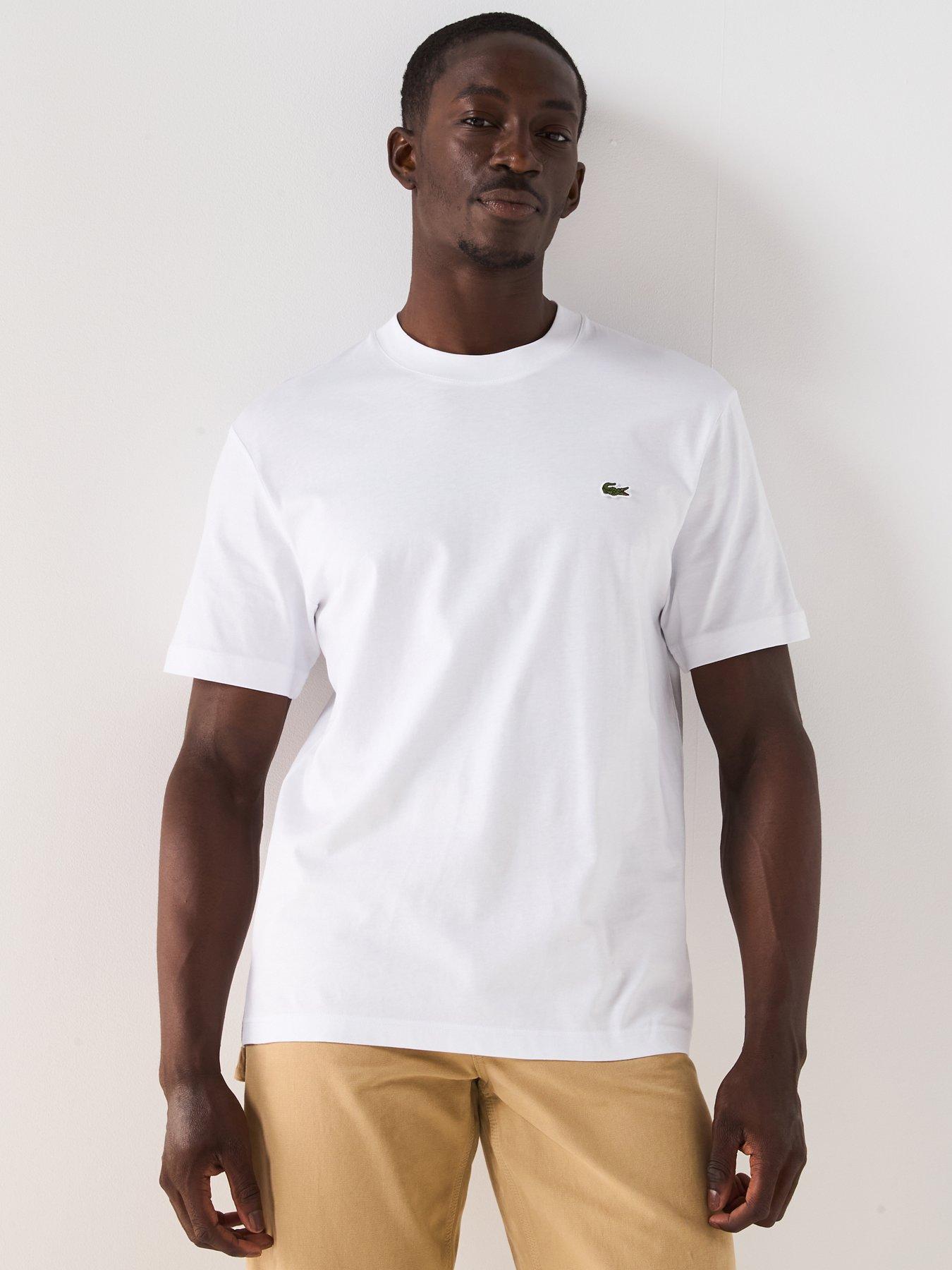 Lacoste Midi Weight Cotton Jersey T-Shirt - White