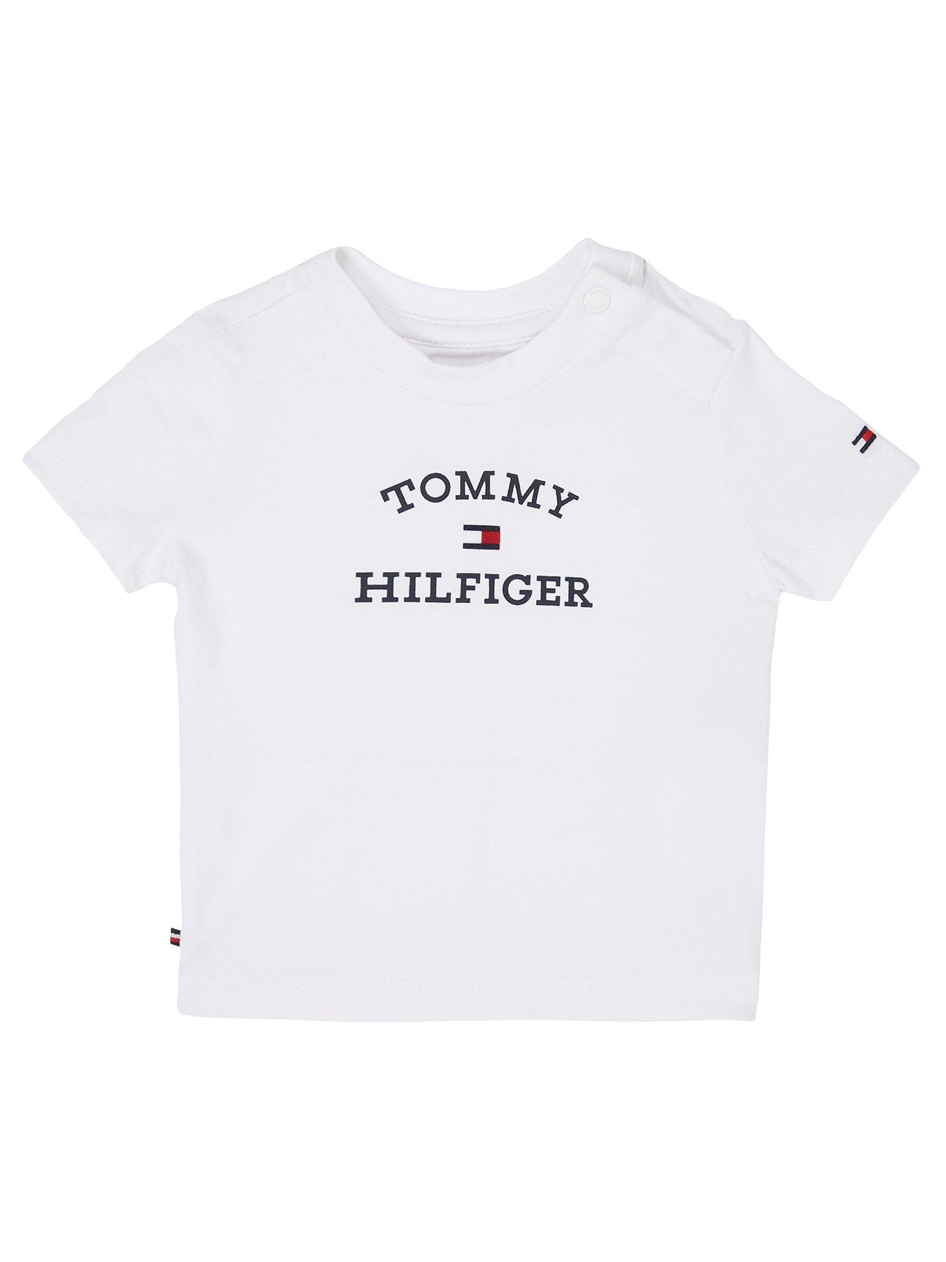 Tommy Hilfiger Core Tommy Logo T-Shirt - White