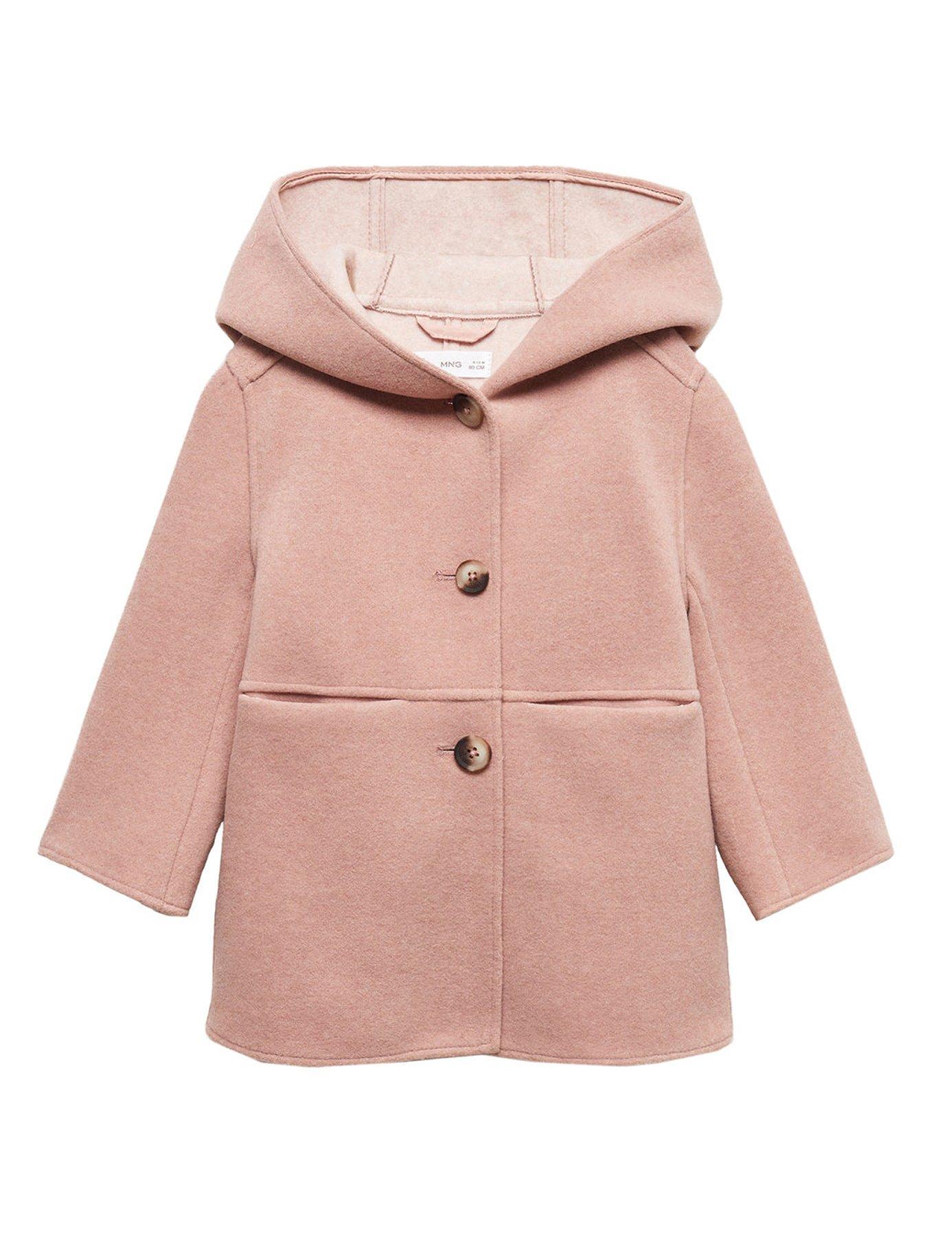 Duffle on sale coat pink