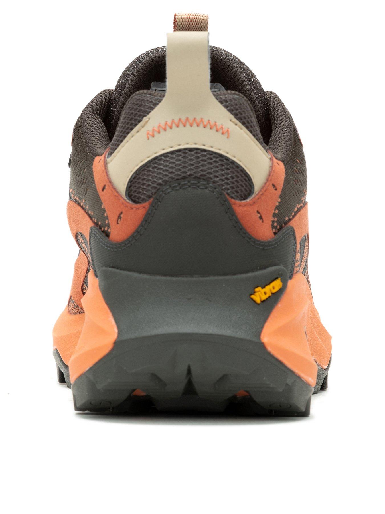 Mens Moab Speed 2 Hiking Shoes Brown Orange