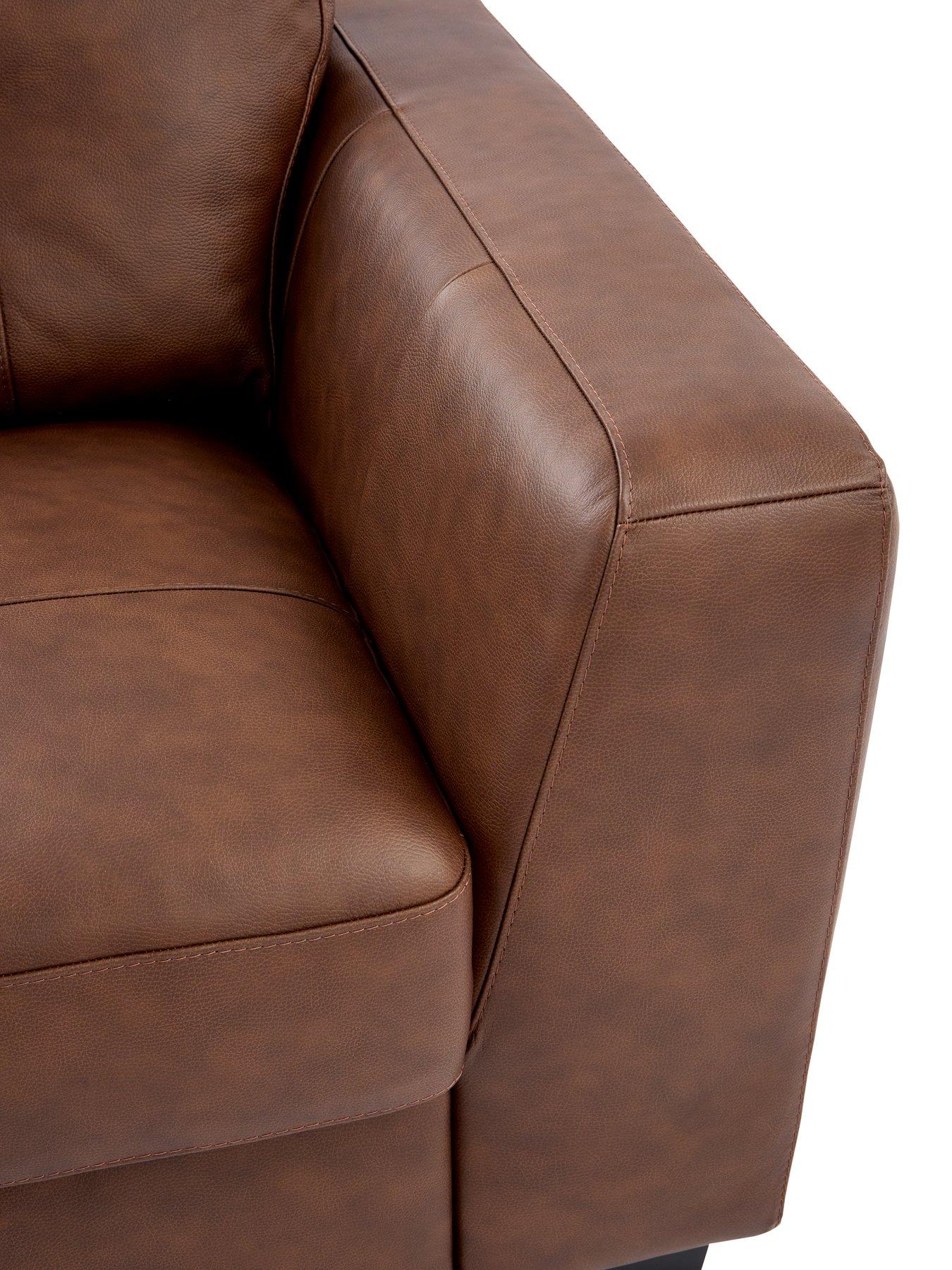 Image 4 of 6 of Very Home Arden Italian Leather Armchair
