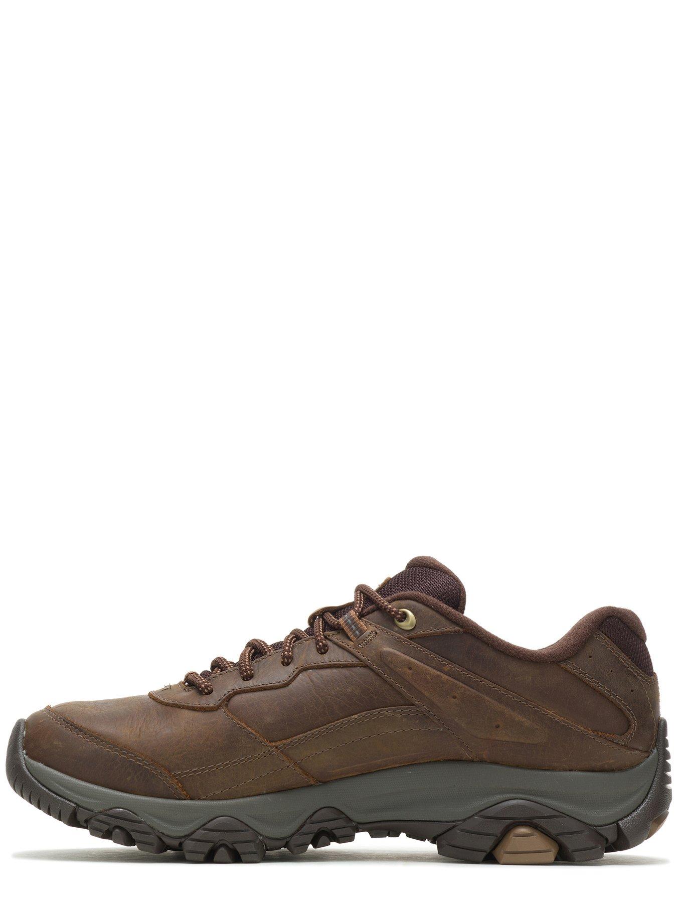  image of merrell-mens-moab-adventure-waterproof-hiking-shoes-brown