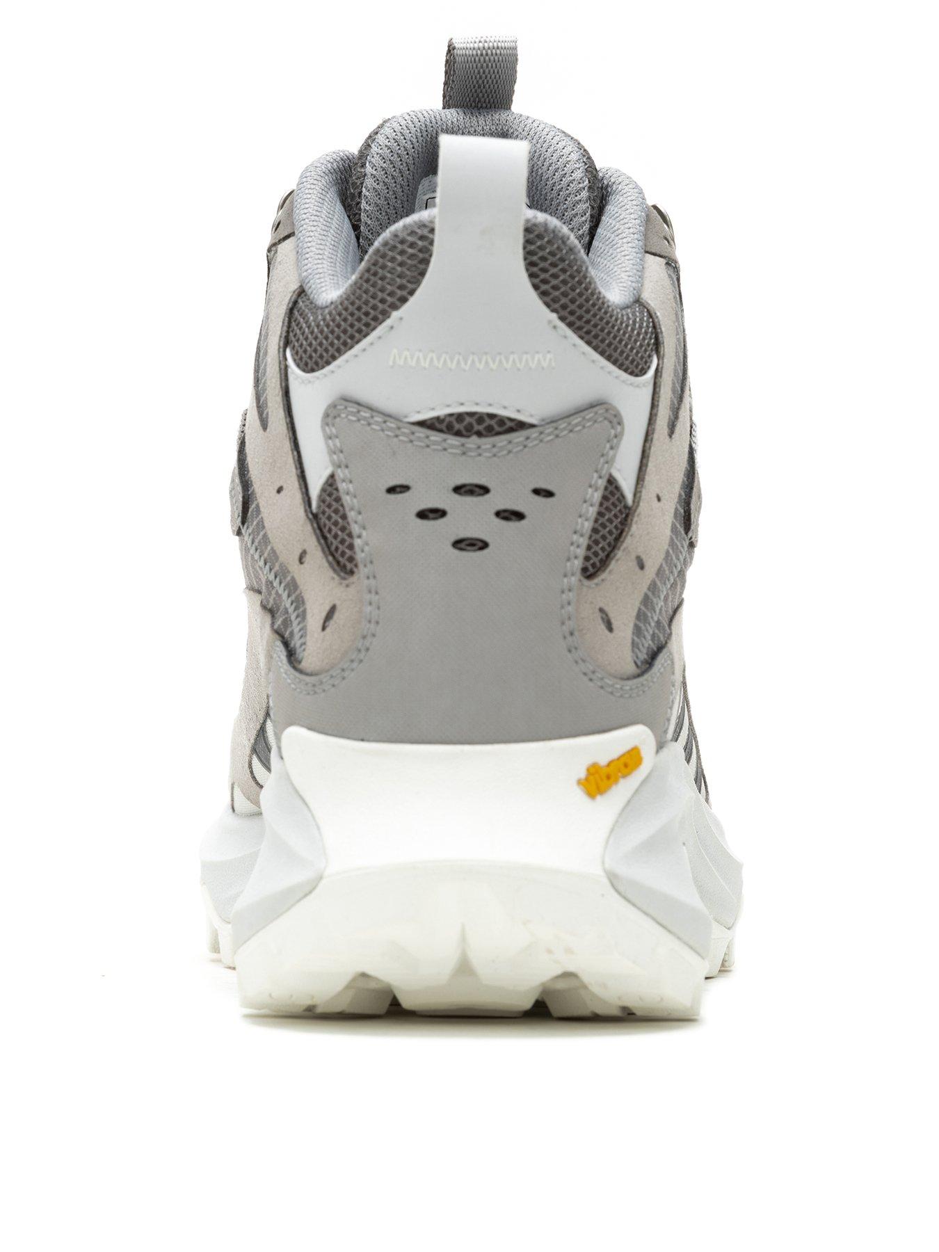  image of merrell-womens-moab-speed-2-mid-goretex-hiking-boots-grey
