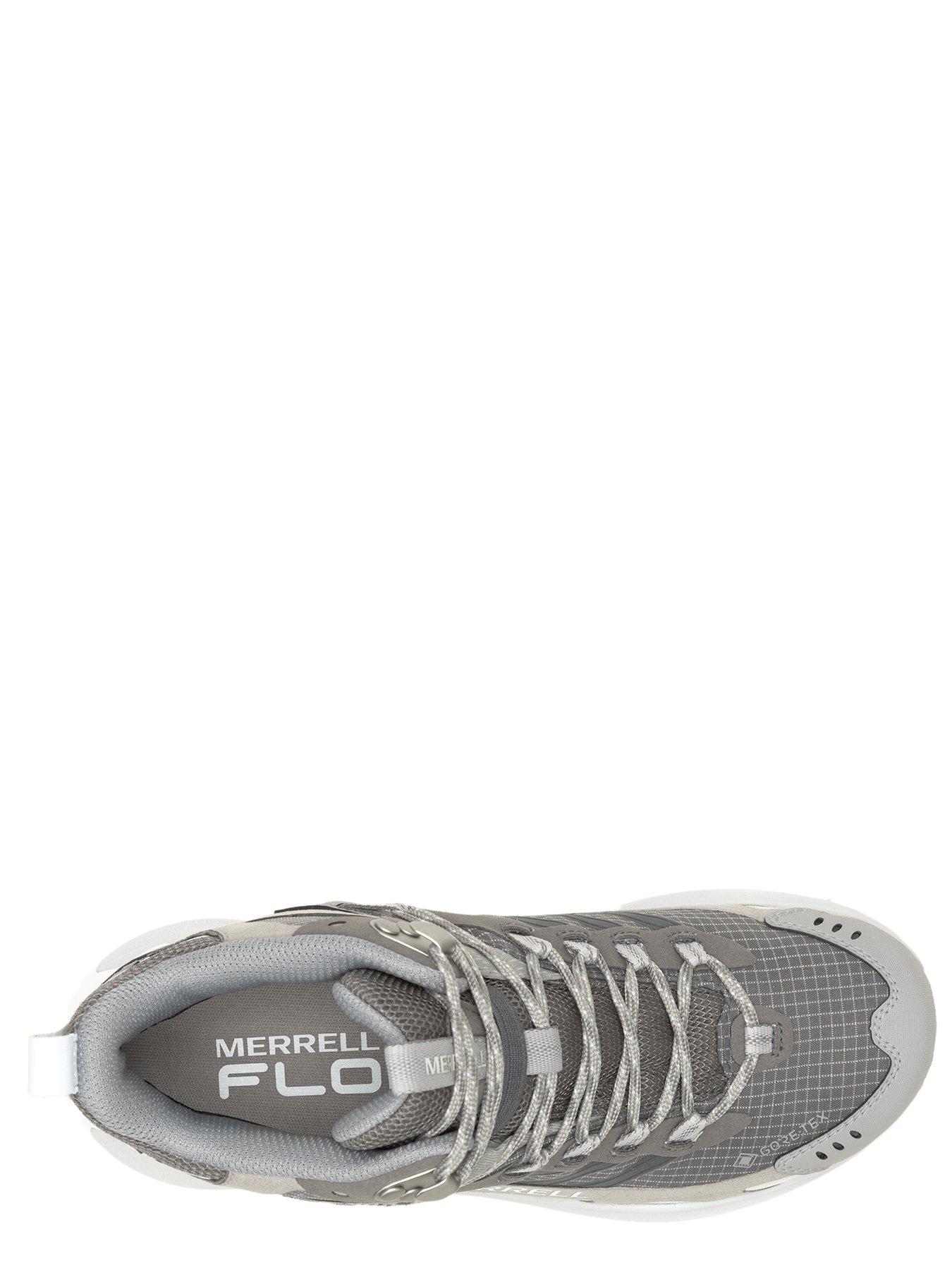  image of merrell-womens-moab-speed-2-mid-goretex-hiking-boots-grey