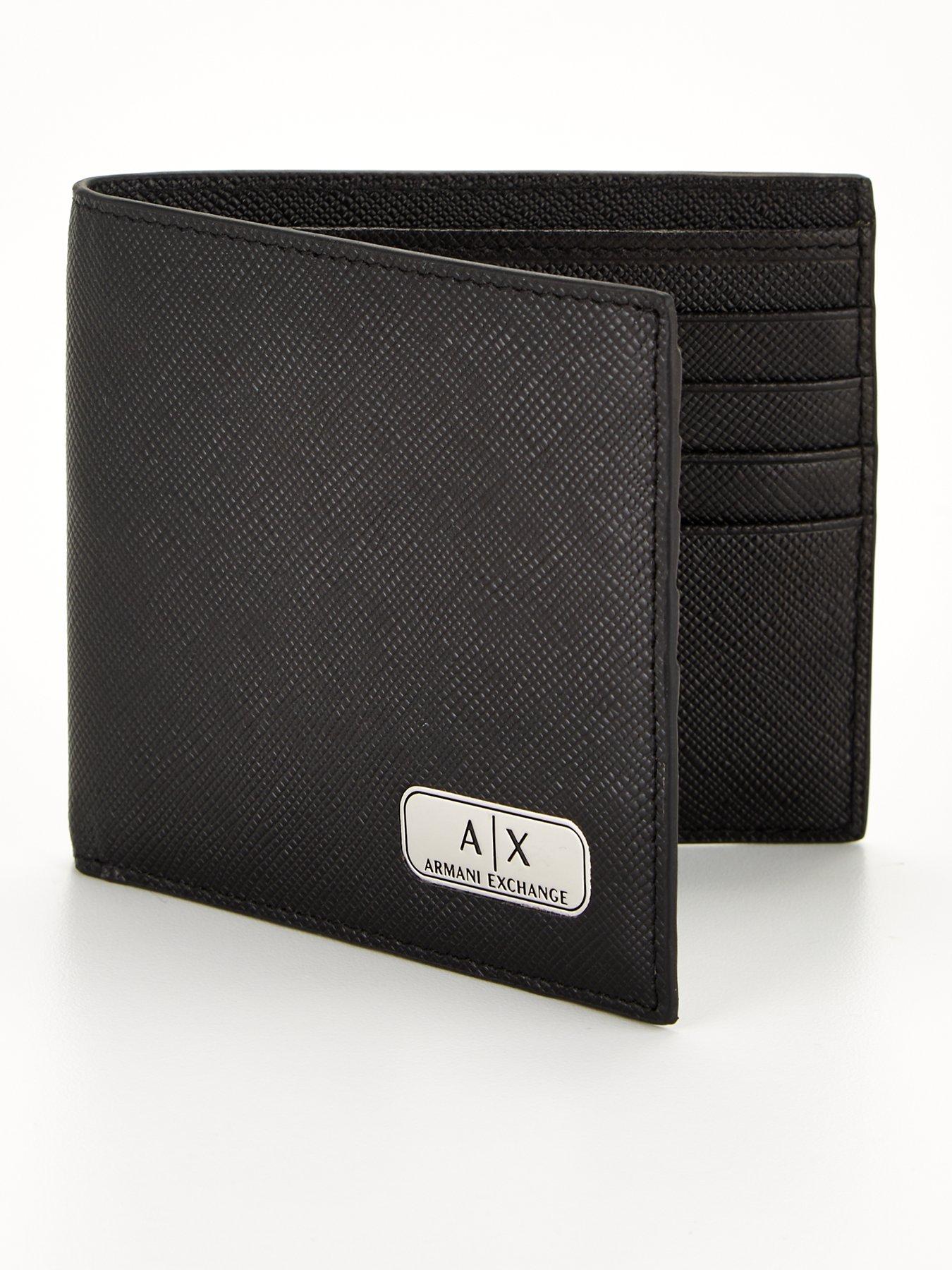 Armani Exchange Bifold Wallet With Card Holder littlewoods