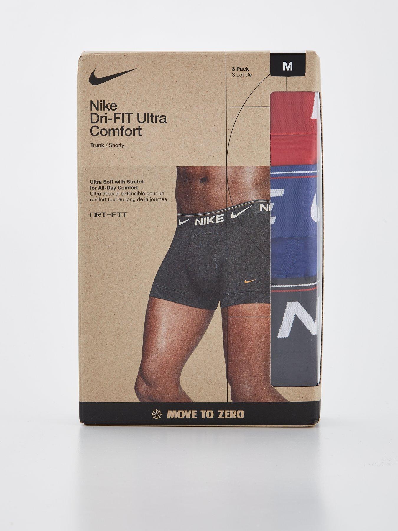 Nike Underwear Mens Boxer Brief 3pk - Multi