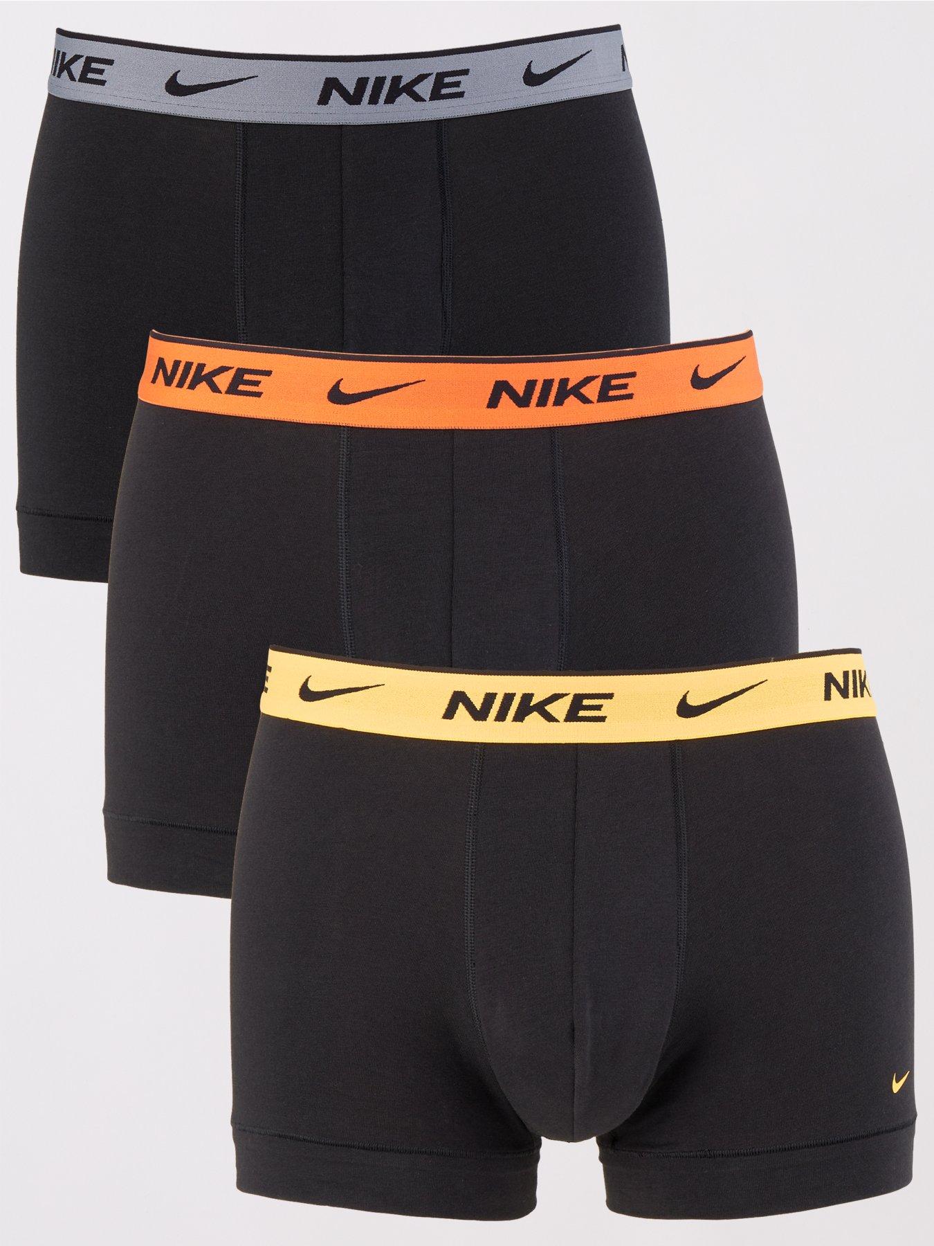 Nike Underwear Mens Trunk 3pk black littlewoods