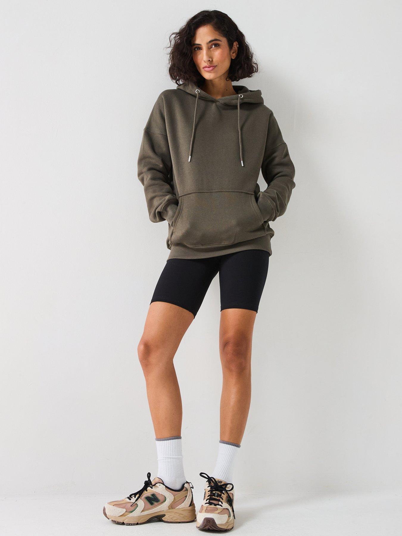  image of everyday-oversized-zip-through-hoodie