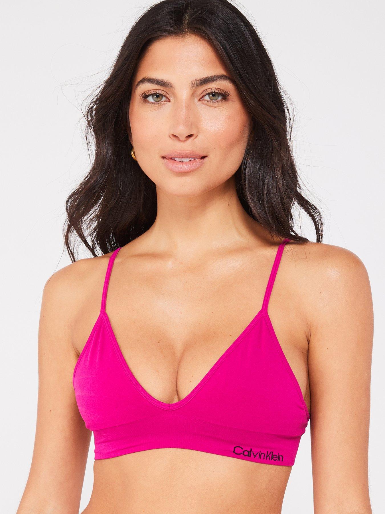 Paros cut out bikini top, Purple