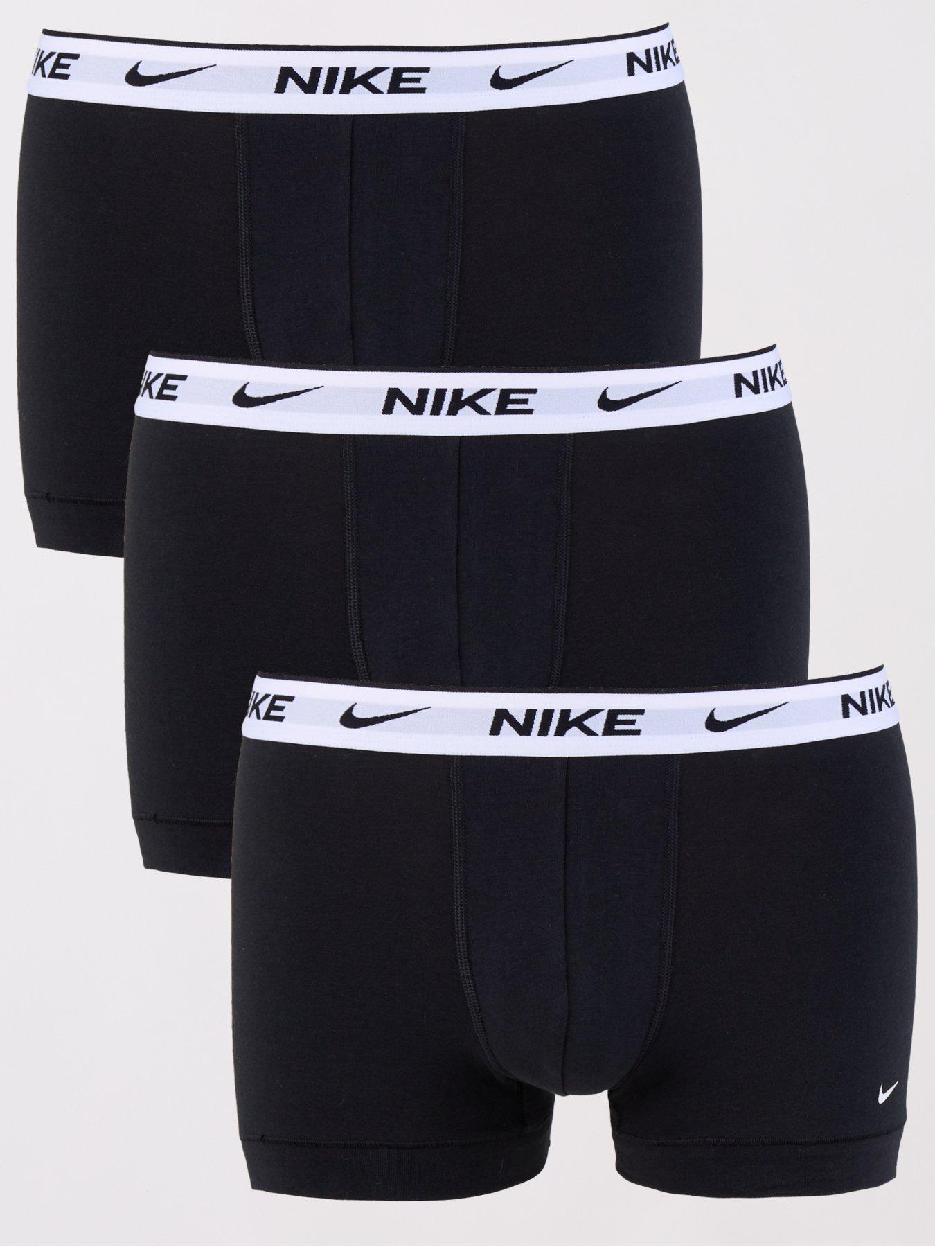 Nike Underwear Everyday Cotton Stretch Boxer Brief (3 Pack