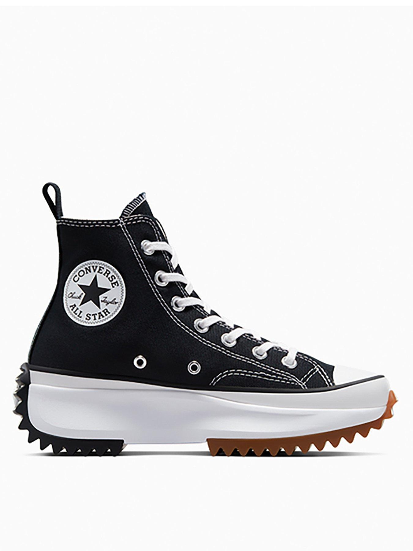 undefined Womens Run Star Hike Hi Top Trainers - Black