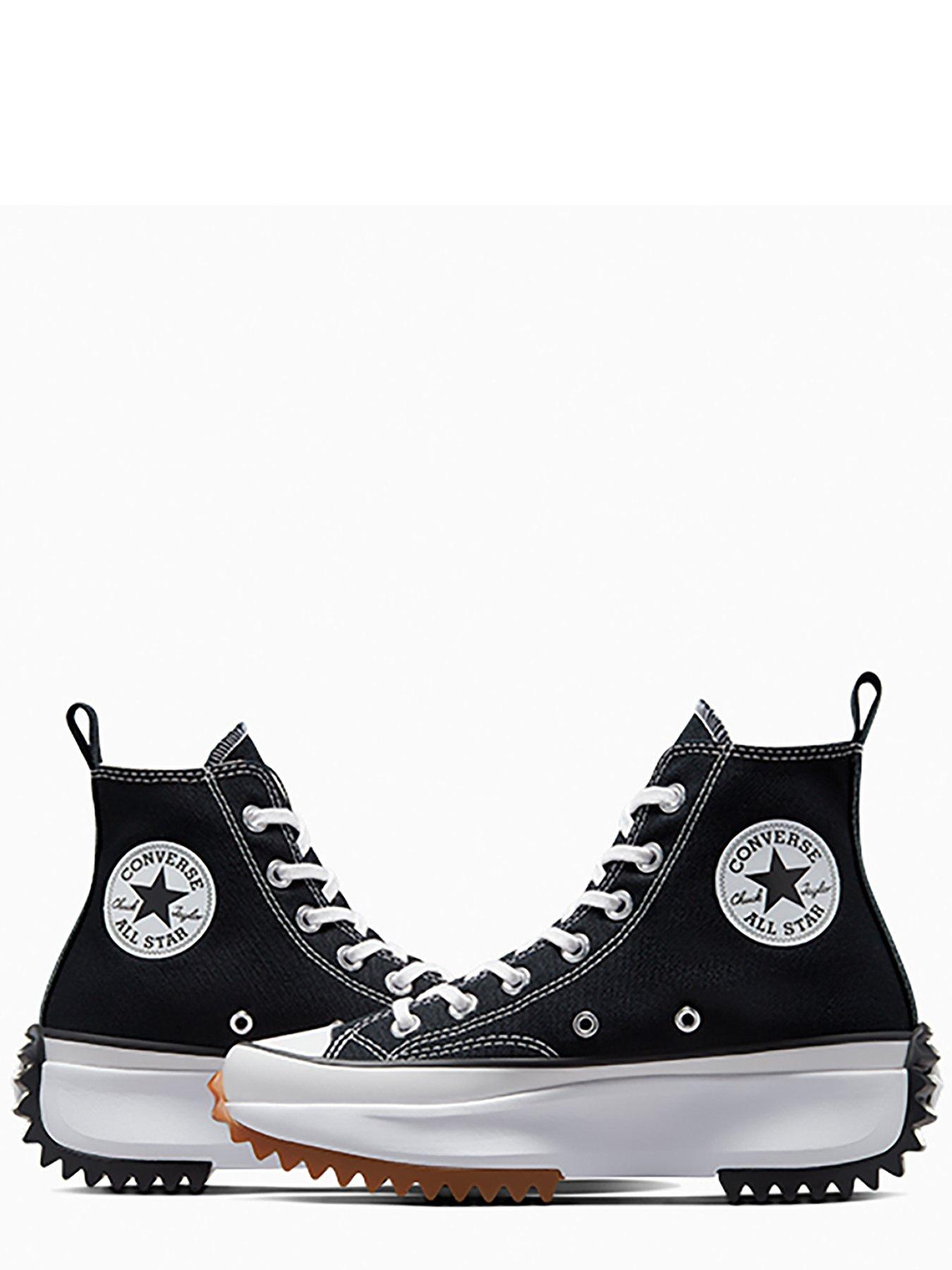  image of converse-womens-run-star-hike-hi-top-trainers-black