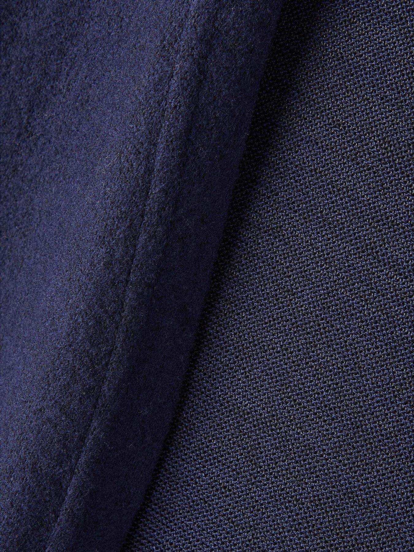  image of name-it-girls-longline-cardigan-dark-sapphire