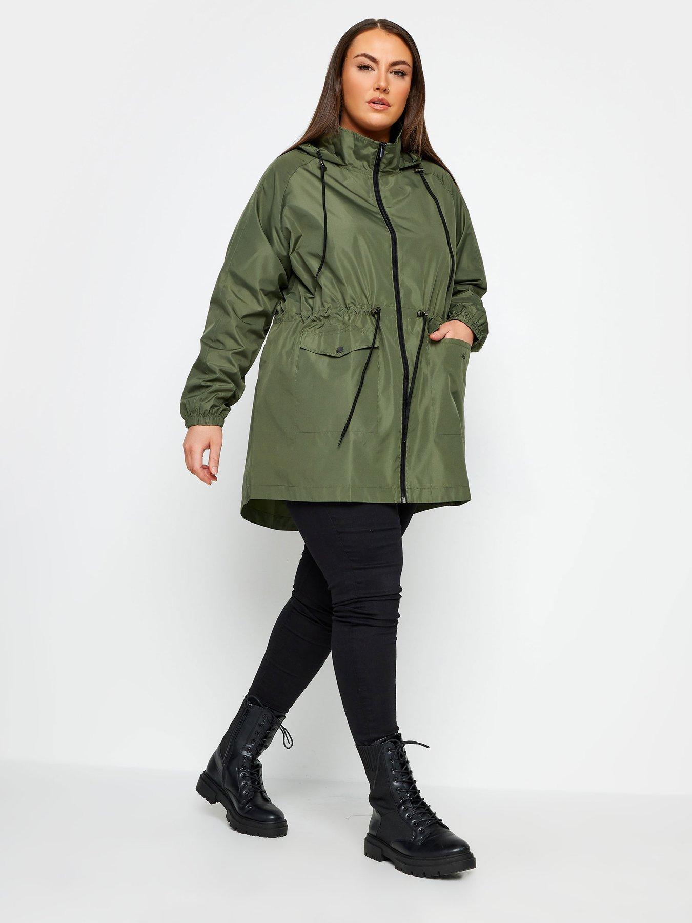 Khaki sales lightweight parka