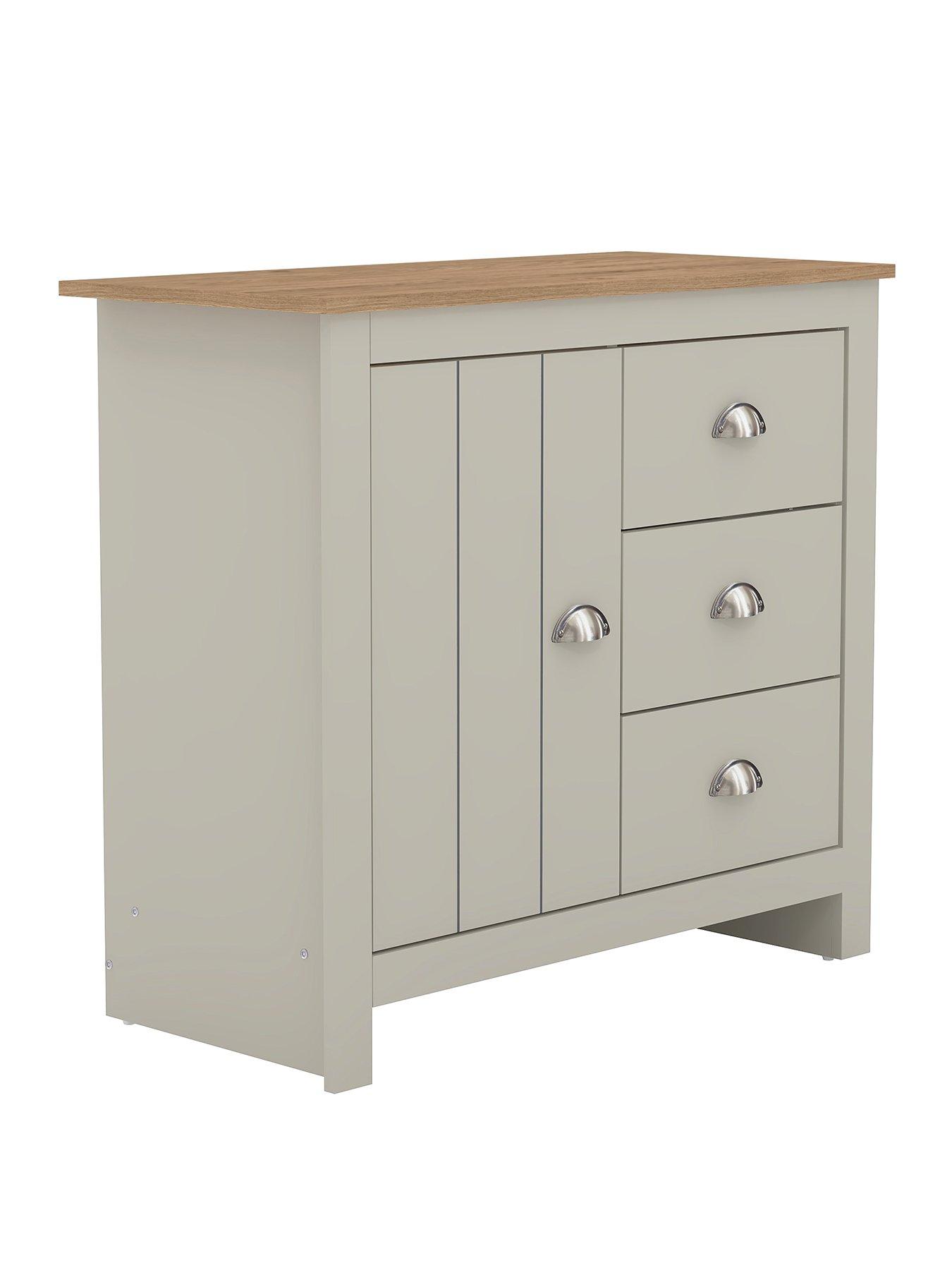  image of very-home-atlanta-compact-sideboard-light-greyoak